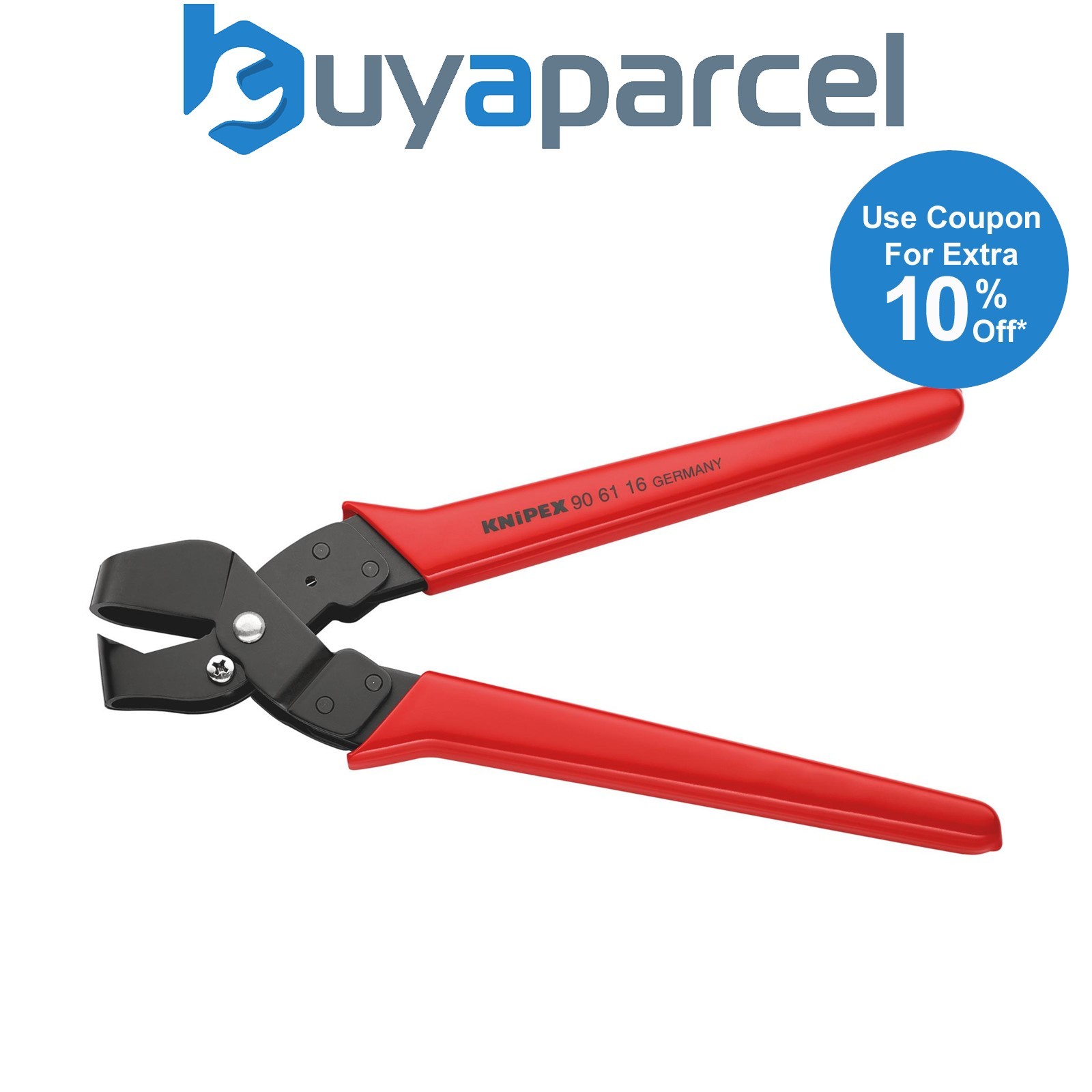 Draper 26095 KNIPEX 90 61 16 EAN Notching Pliers, 250mm, 16 x 32mm Capacity