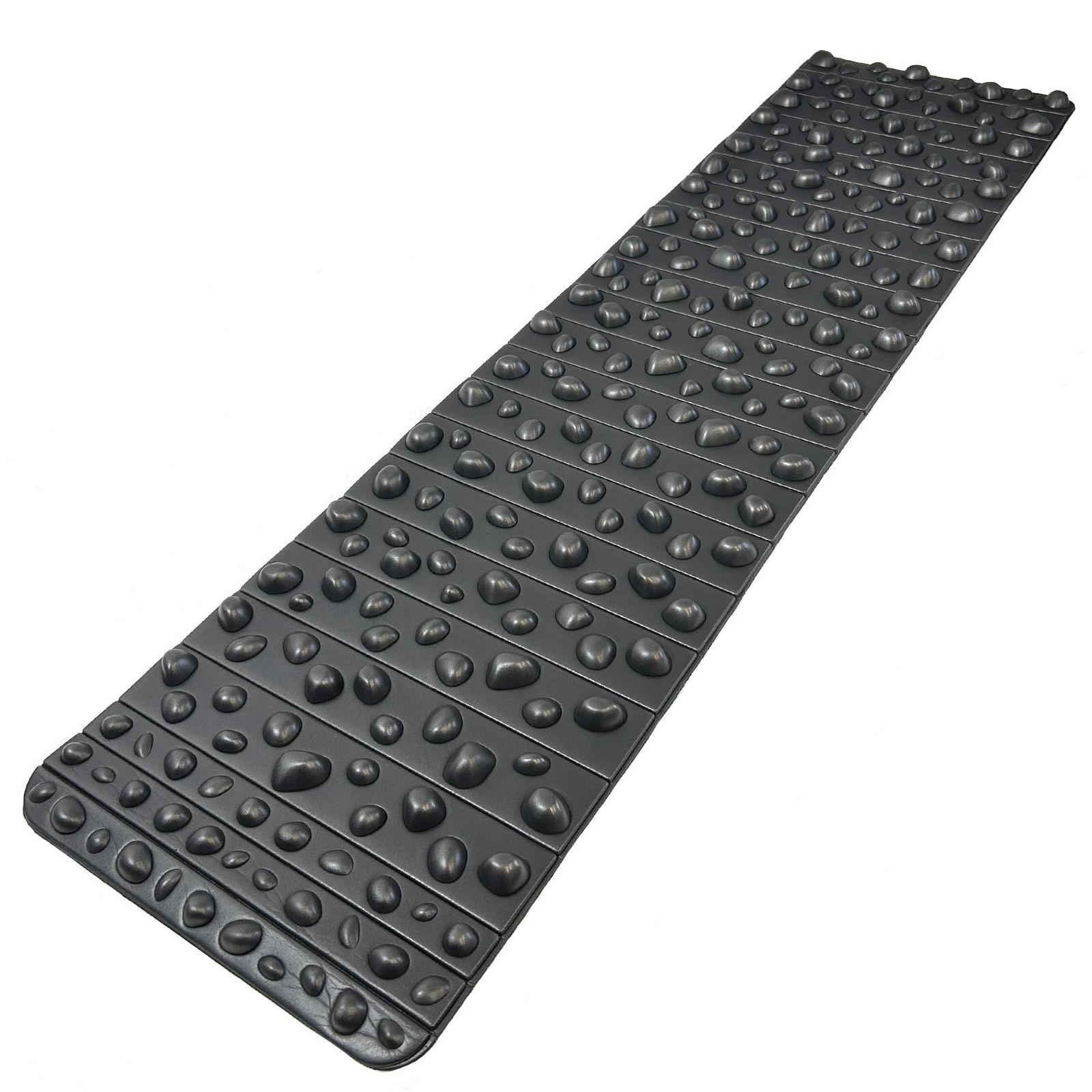 Acupressure Pebble Rock Mat Reflexology Massage Mat for Feet, Back & Hands