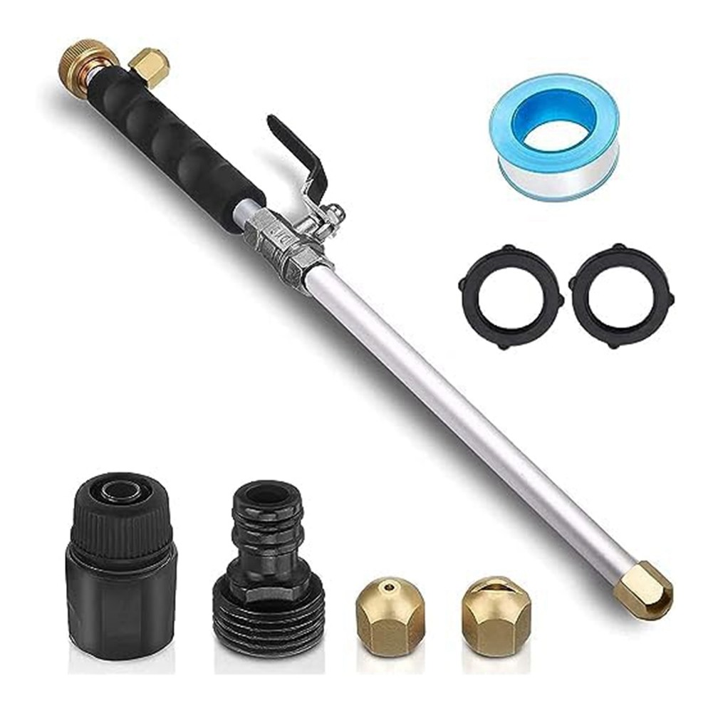 3X(Car Water Nozzles, High-Pressure Car Washing Tools, Household Garden3394