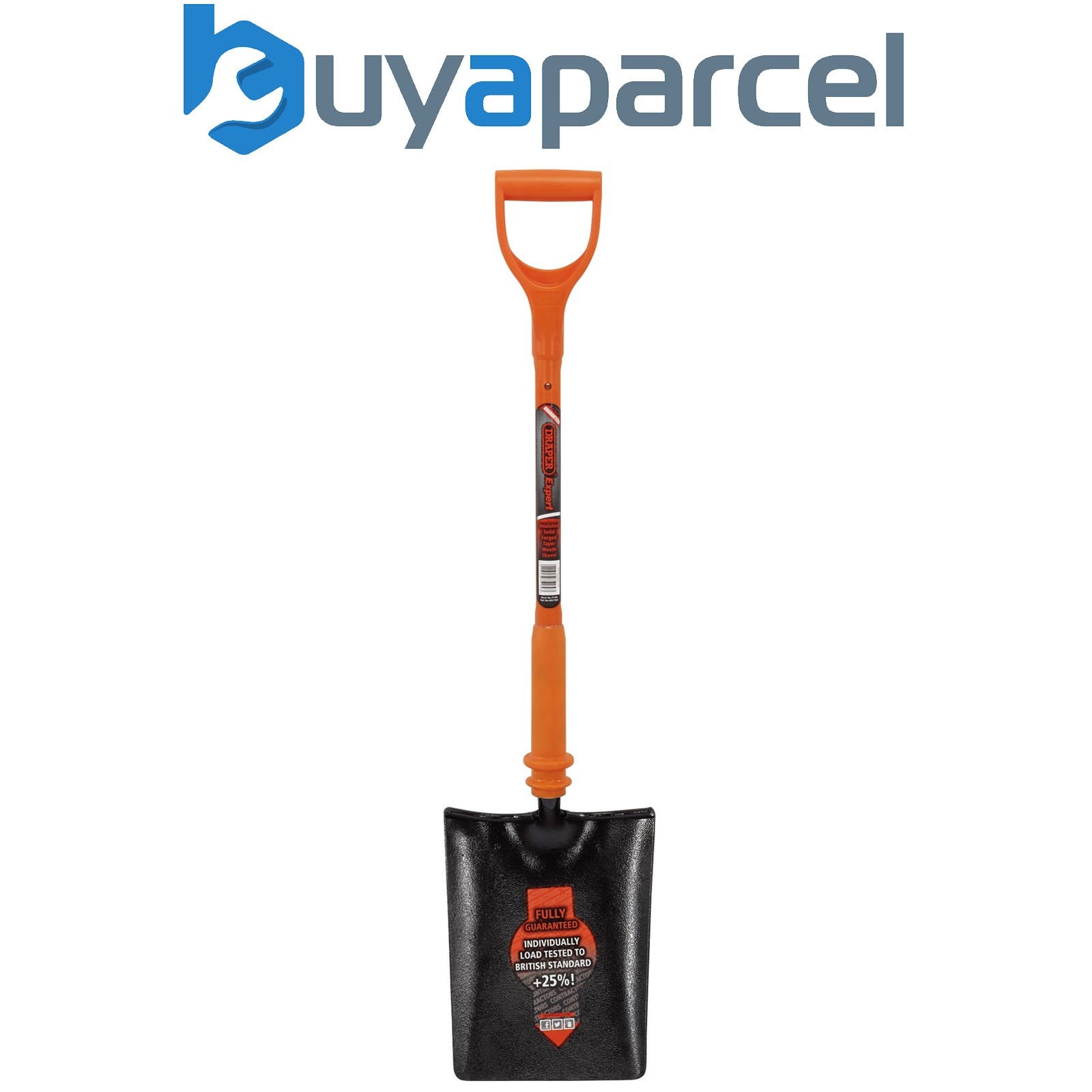 Draper 75169 Draper Expert Fully Insulated Contractors Taper Mouth Shovel