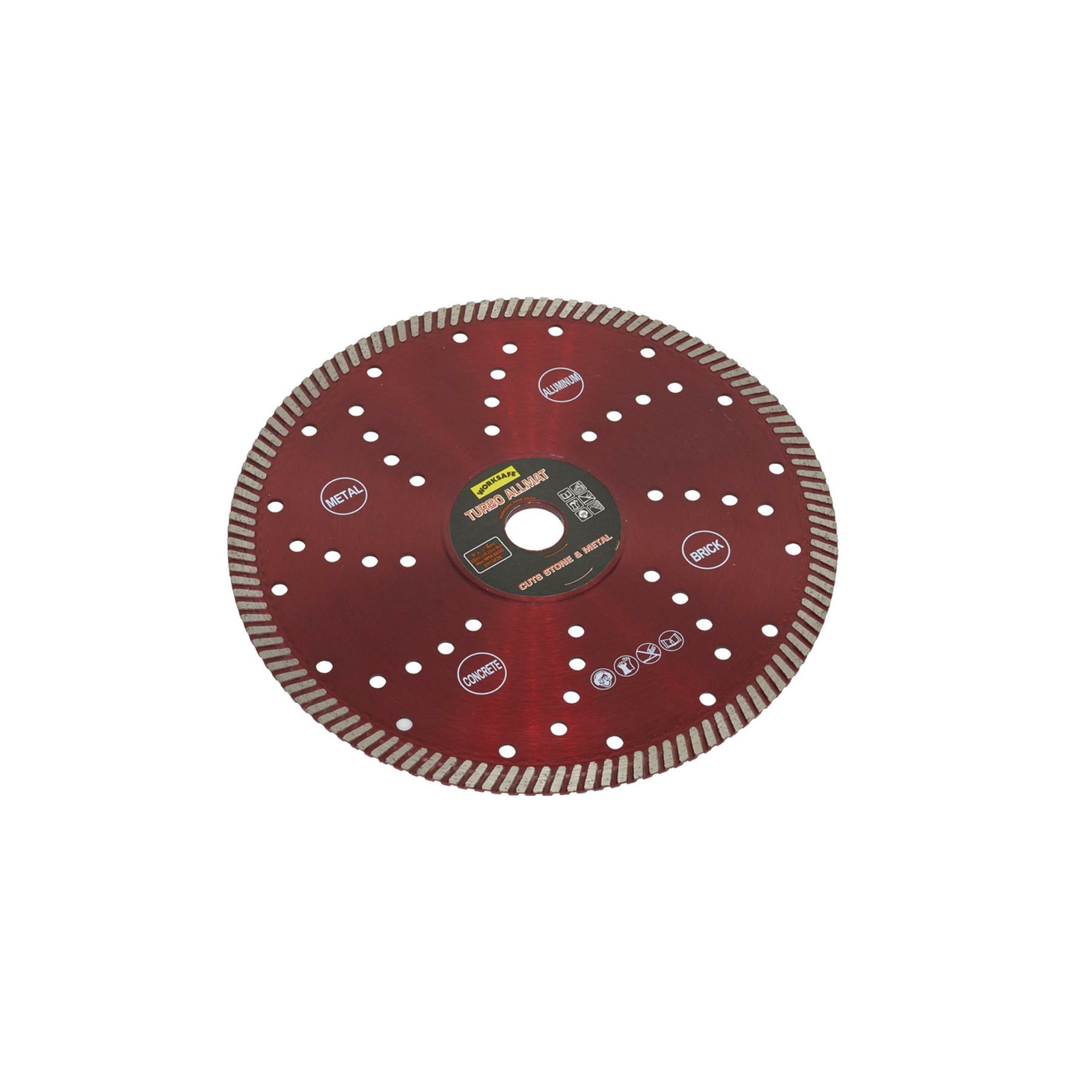 Sealey Turbo Allmat Diamond Blade 230 x 22mm Steel And Cast Iron