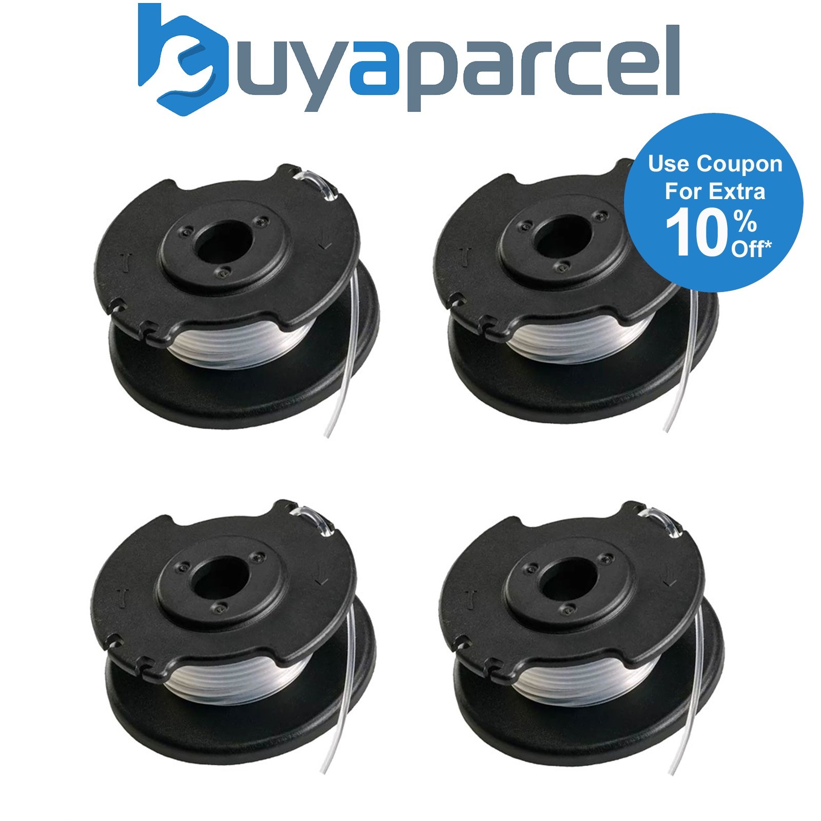 Einhell Grass Strimmer Spool 5mLine Trimmer Metal Bump Head GE-CT 18/28 Li TC x4