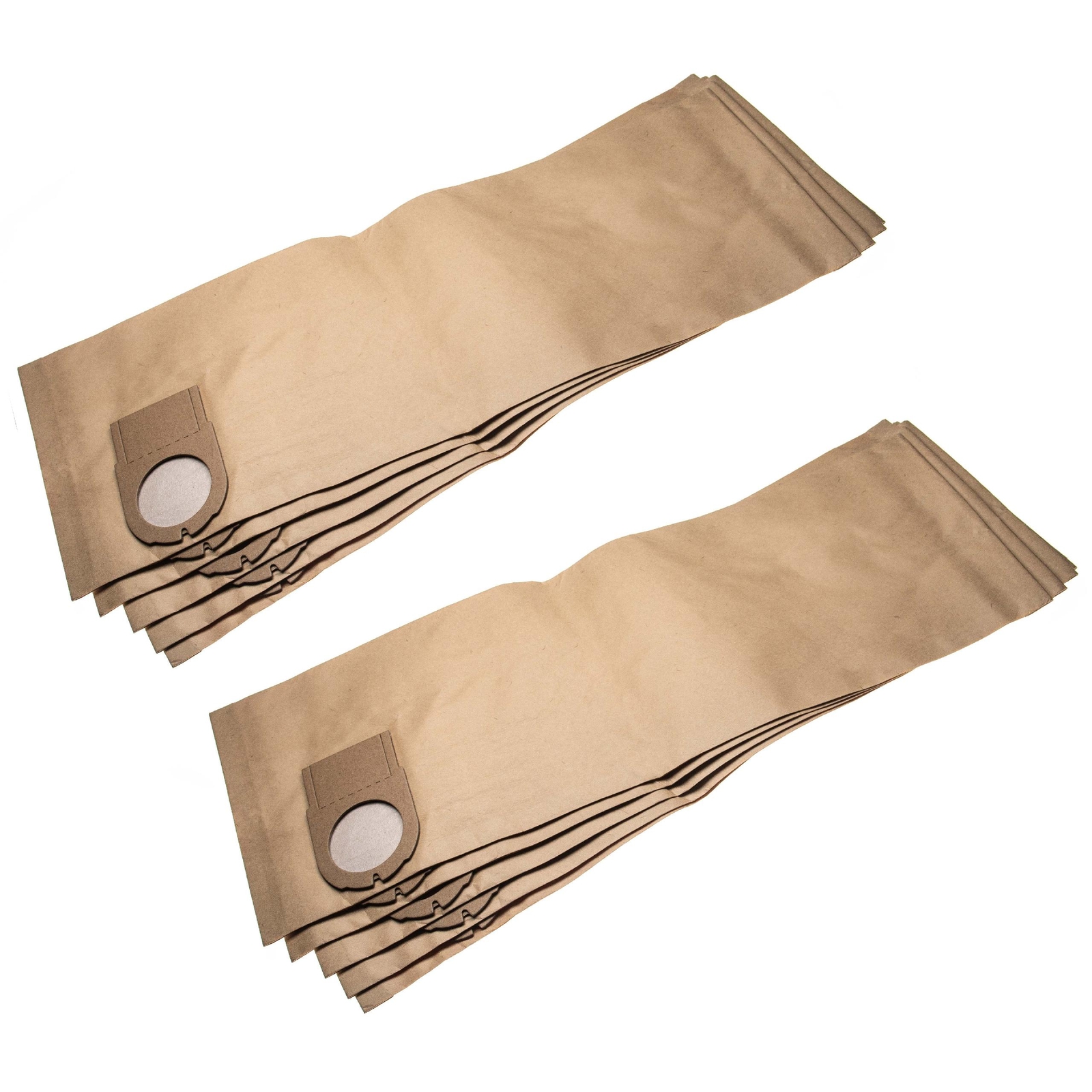 10 Hoover Dust Bags for Metabo ASA 2025 ASR 1250 ASA 9050 SHO 1150 Paper