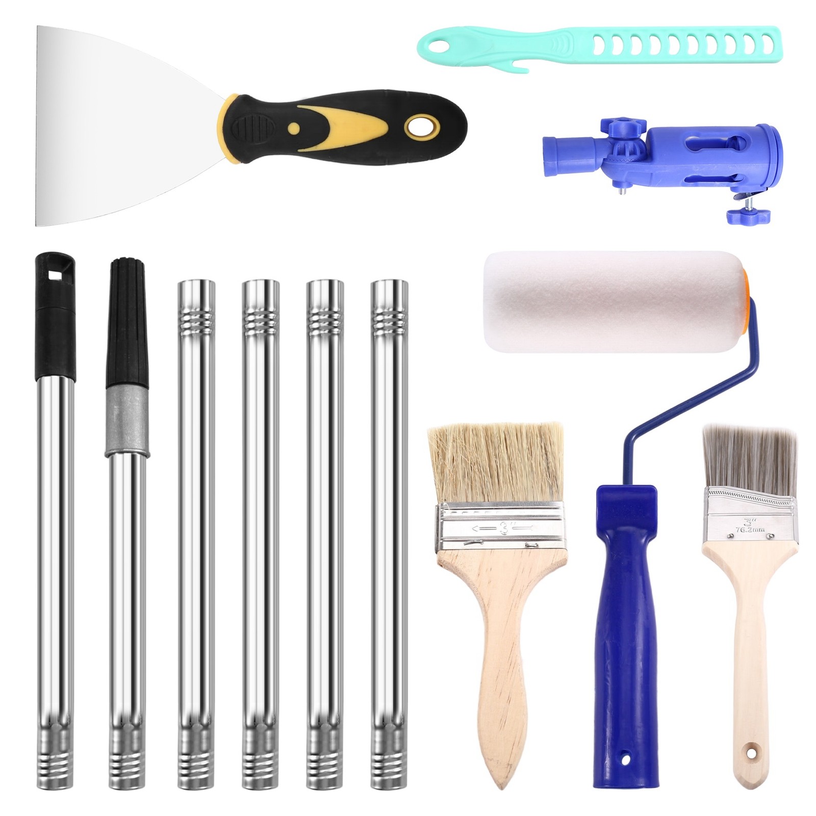 Paint Brush Extender Paint Pole Extension Device for High Ceiling G4Q37930