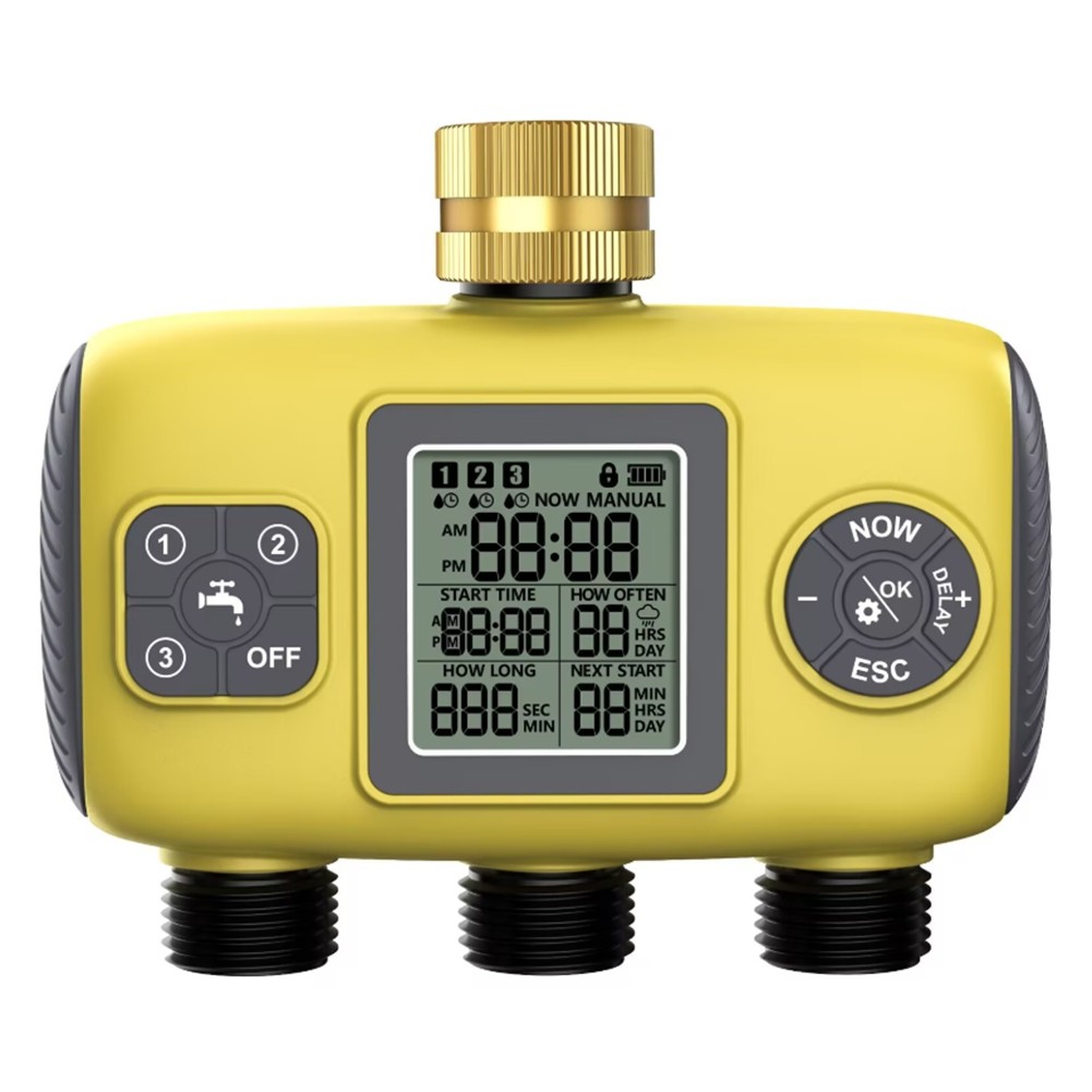 3-Outlet Automatic Water Timer Garden Irrigation Watering System2995