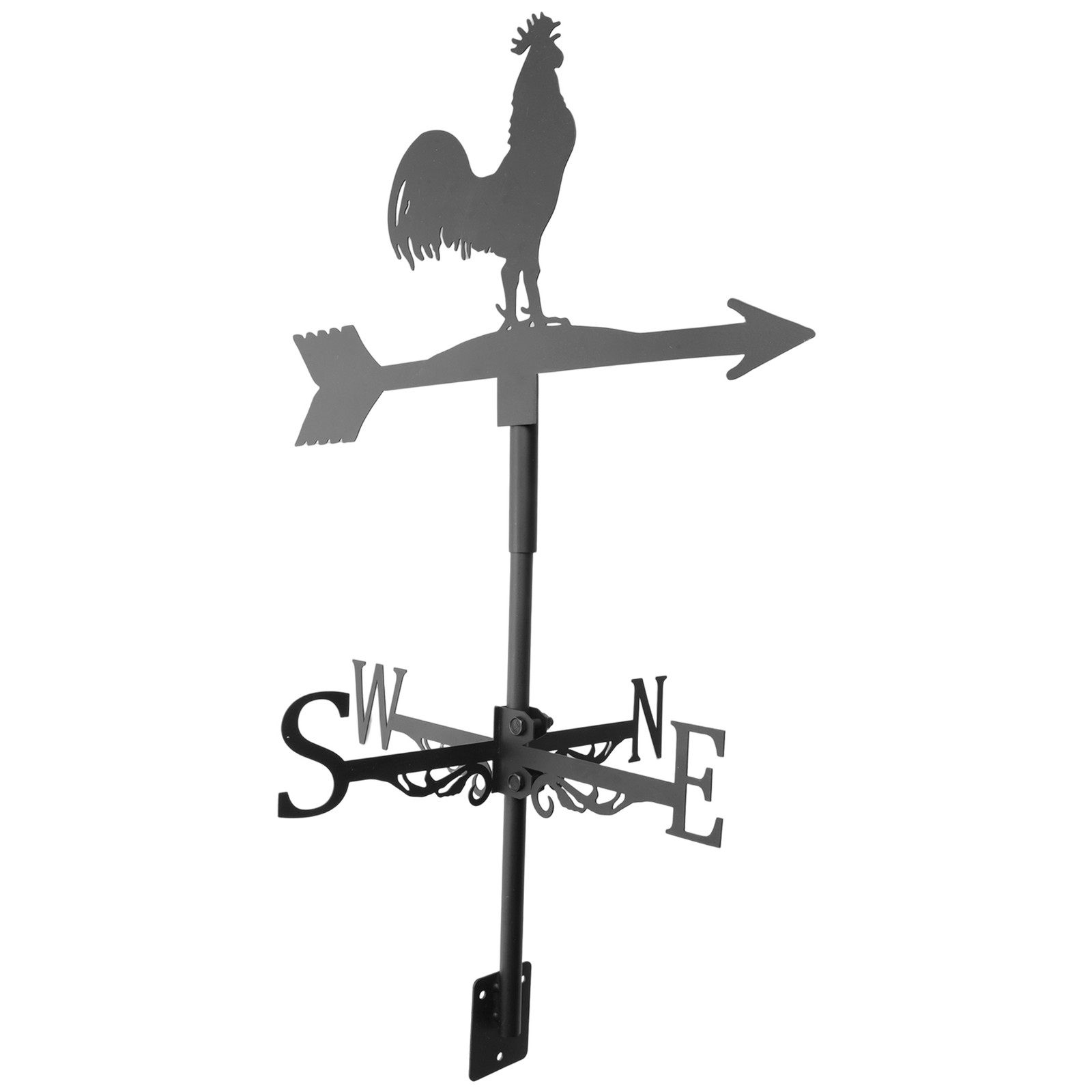 2X(Weathervane with Animal Chickens Garden Stake Weather Vane Wind8287