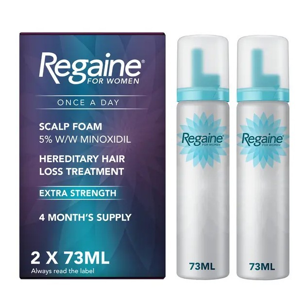 Regaine for Women Foam 4 Months Supply Hair Loss Treatment