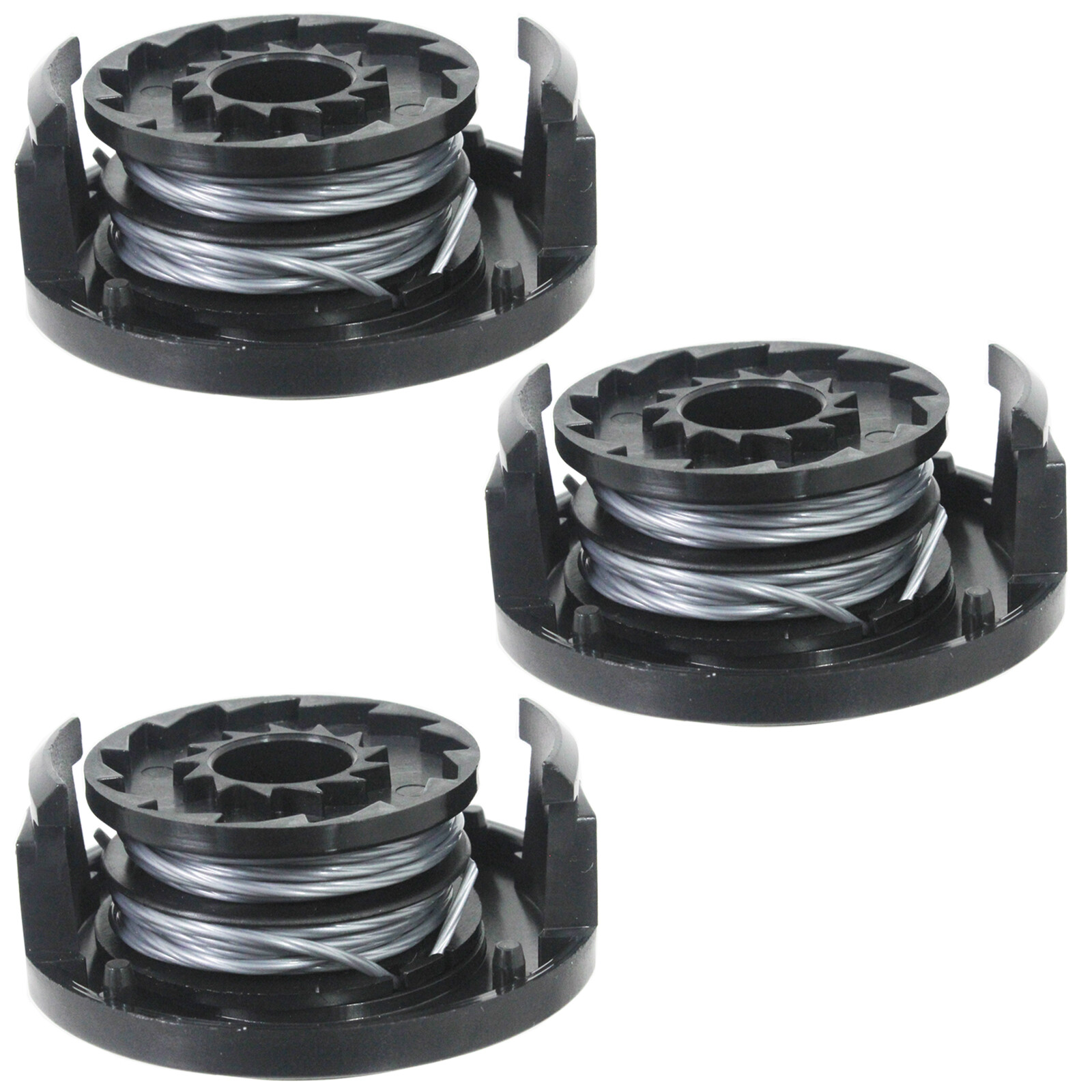 2.5m Cord Line Spool & Cover for SPEAR & JACKSON S3525ET Strimmer Trimmer x 3