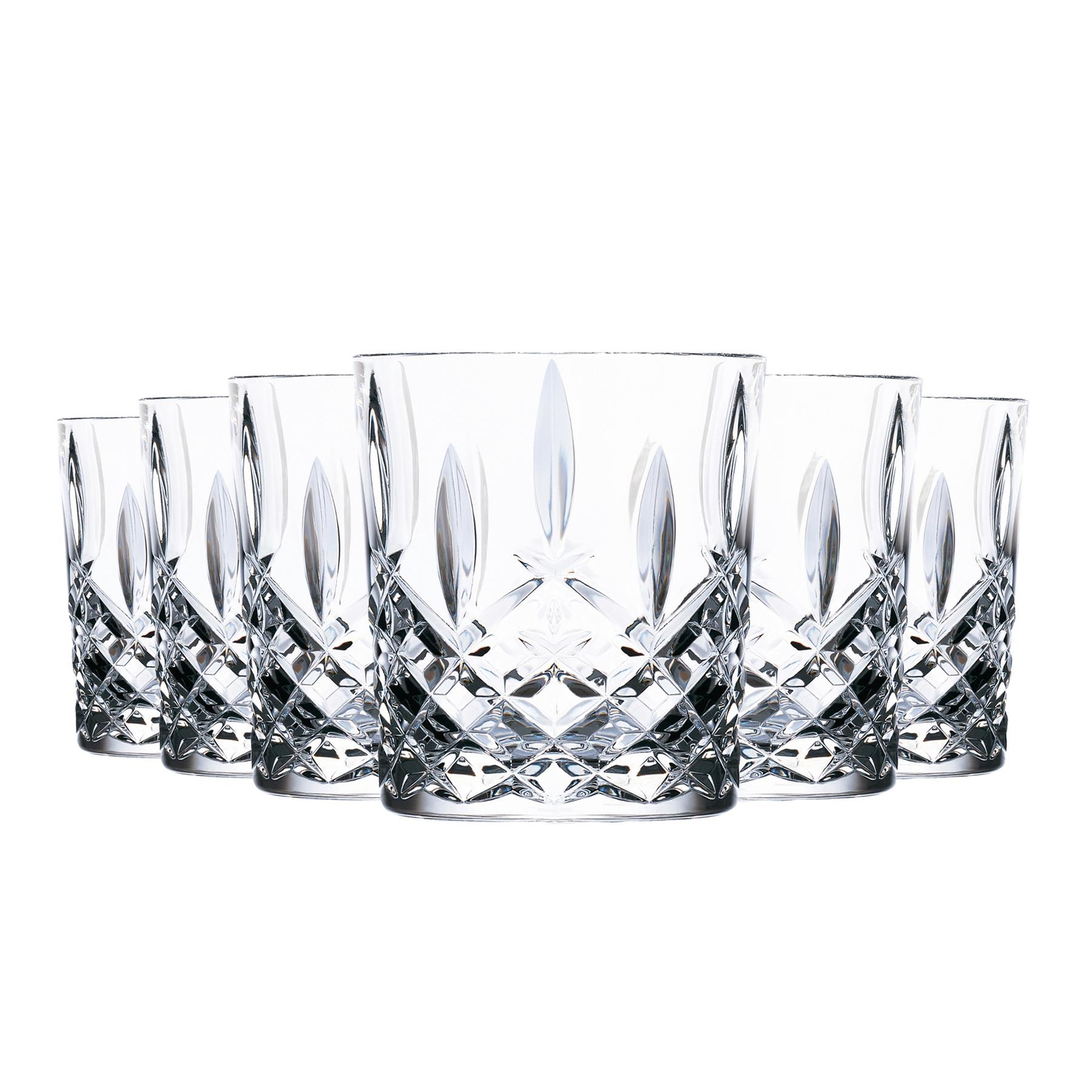 RCR Crystal 12x Orchestra Whiskey Tumblers Set Glasses DOF Old Fashioned 340ml