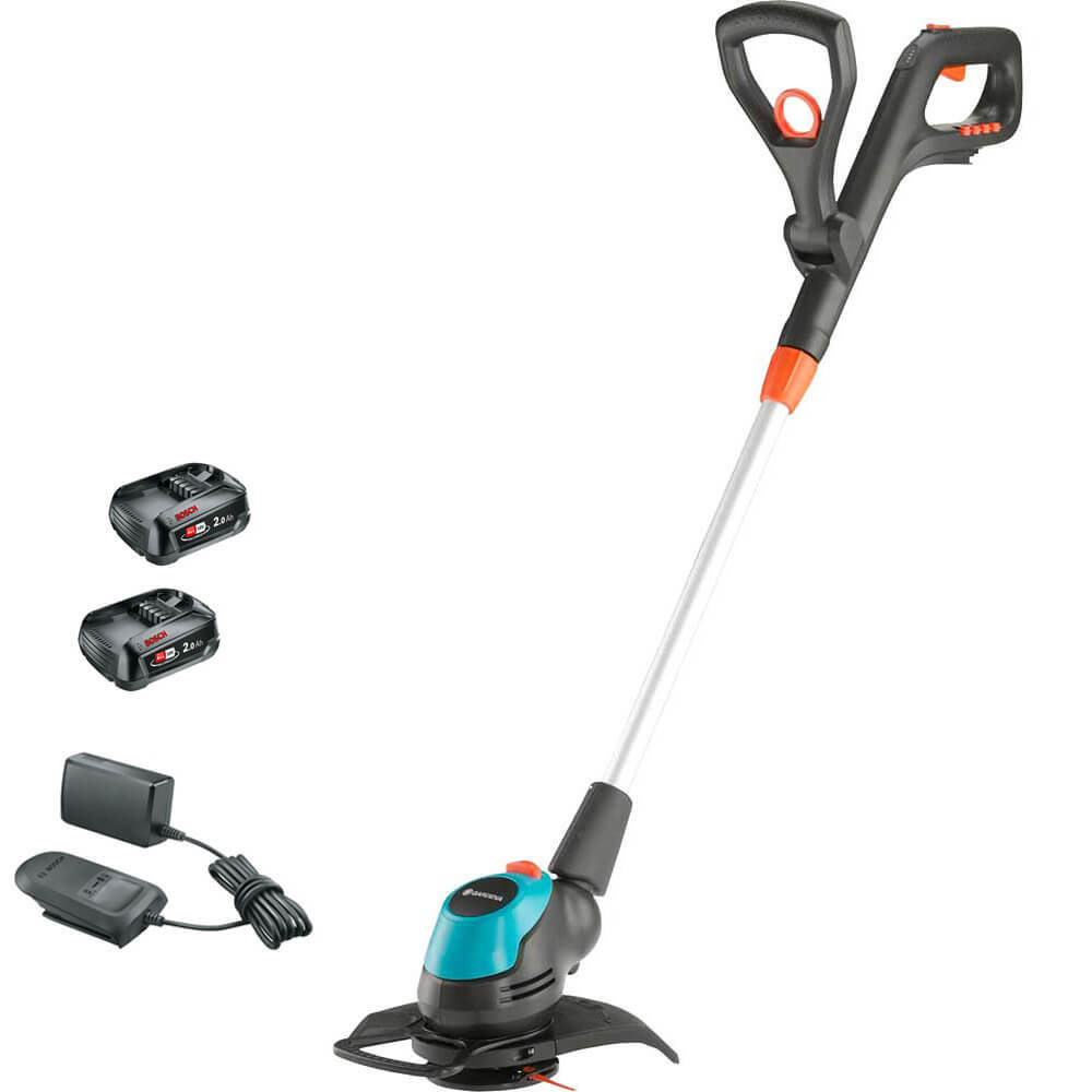 Gardena EASYCUT 23 P4A 18v Cordless Grass Trimmer 230mm 2 x 2ah Li-ion