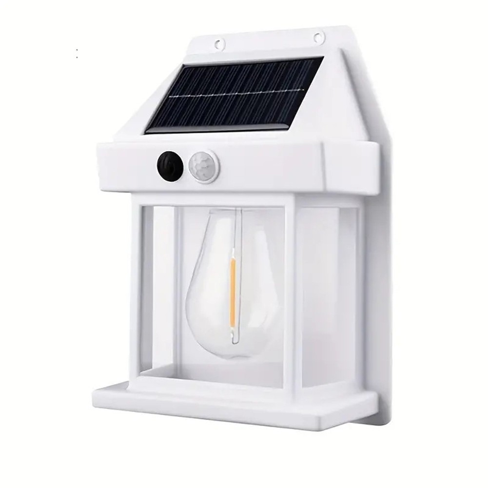 3X(Solar Lights Outdoor, Dusk to Dawn Solar Wall Sconce Motion Sensor, 35879