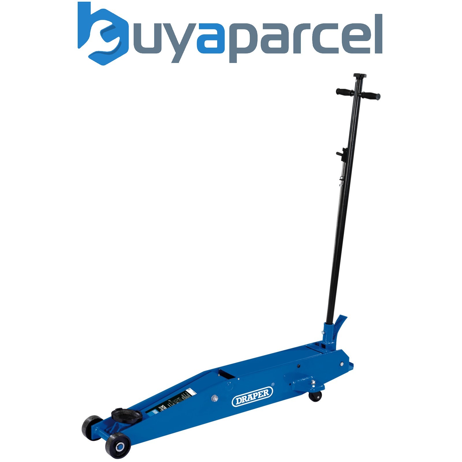 Draper 03463 Long Chassis Trolley Jack, 3 Tonne