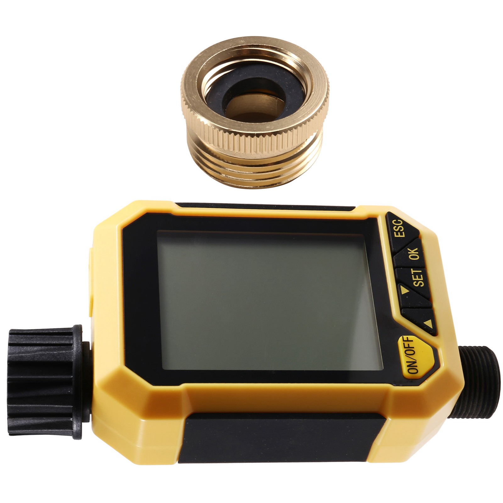 Automatic Watering Device Garden Water Timer LCD Rainfall Timer 99 Minutes8412