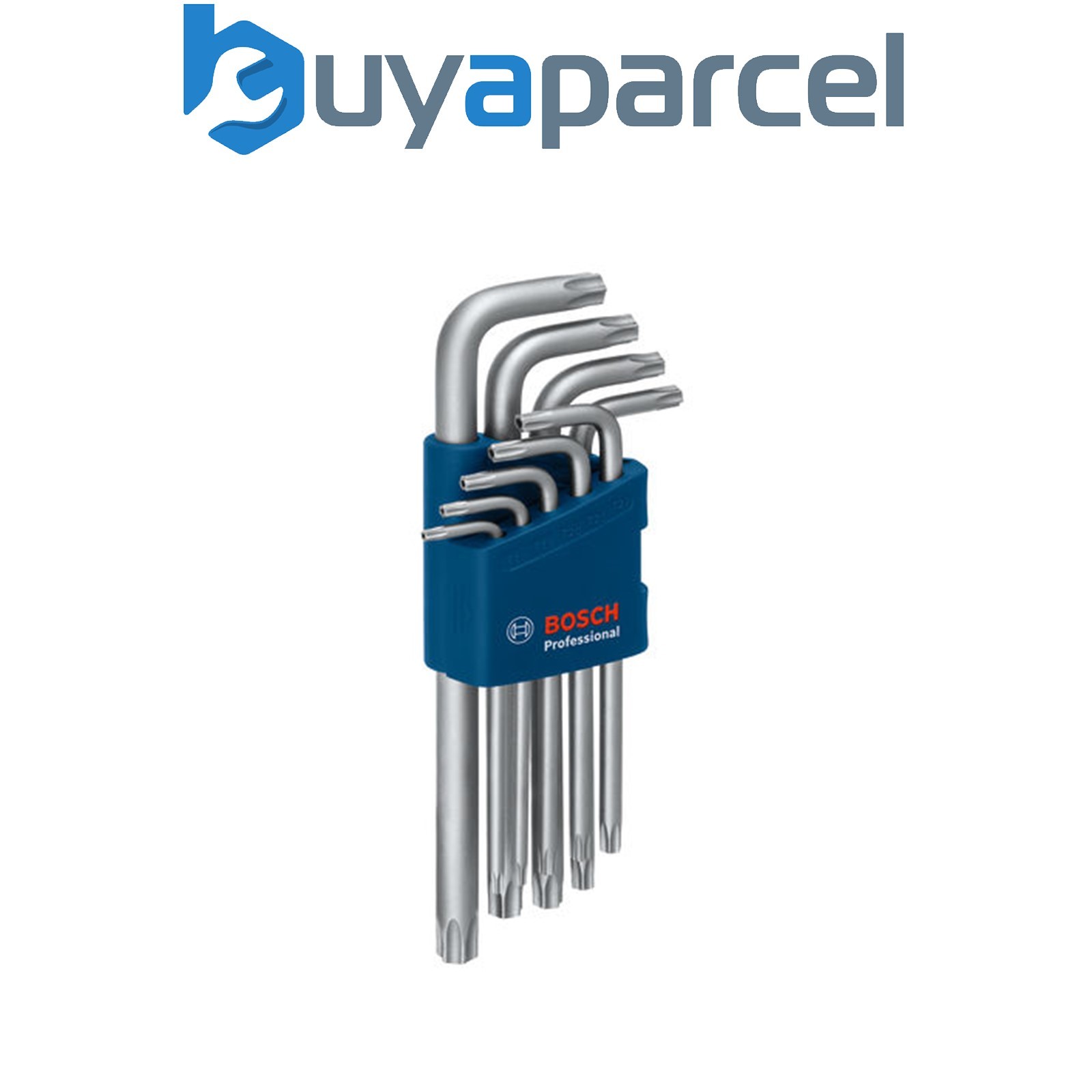 Bosch PRO Hex Key Allen Key Torx 9pcs 1600A01TH4