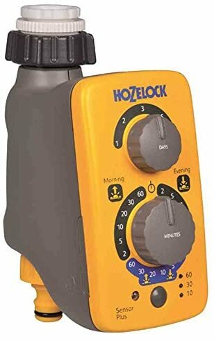 NEW Hozelock 2214 0000 Sensor Controller Plus Yellow Grey 40x25x15 Cm UK Seller