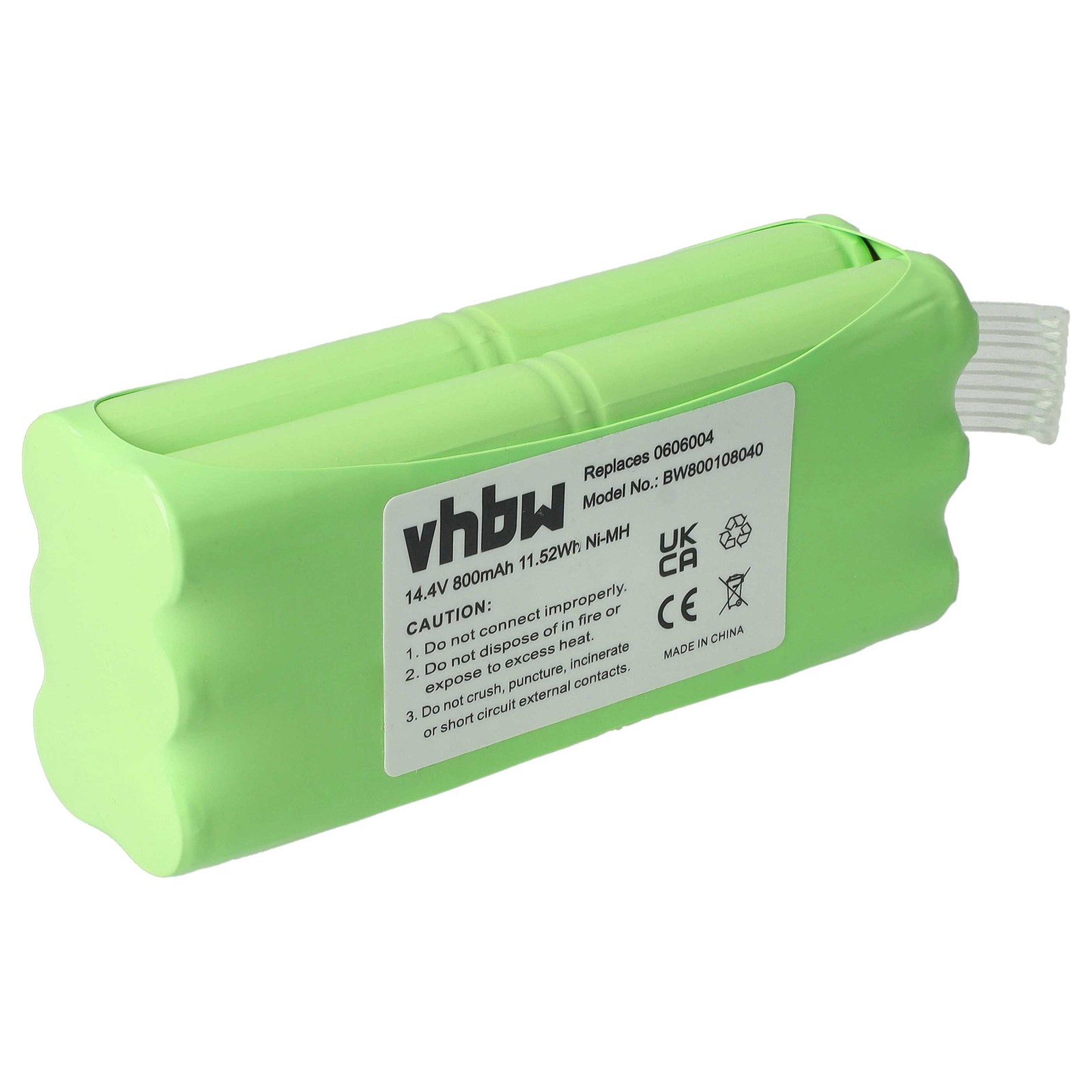 Battery for Midea R1-L051B 800mAh 14.4V