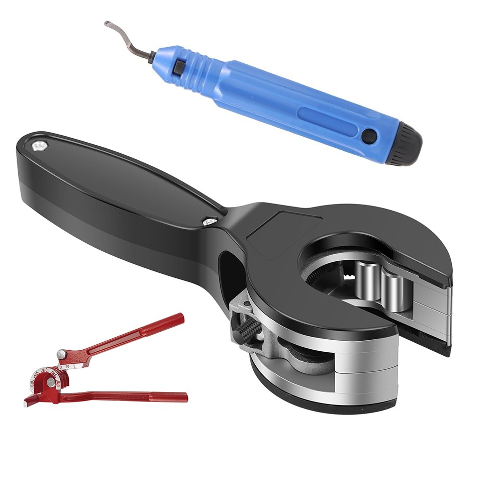 Ratcheting Tubing Cutter, Tubing Cutter 1/4In to 7/8In, 2 in 1 Close7267