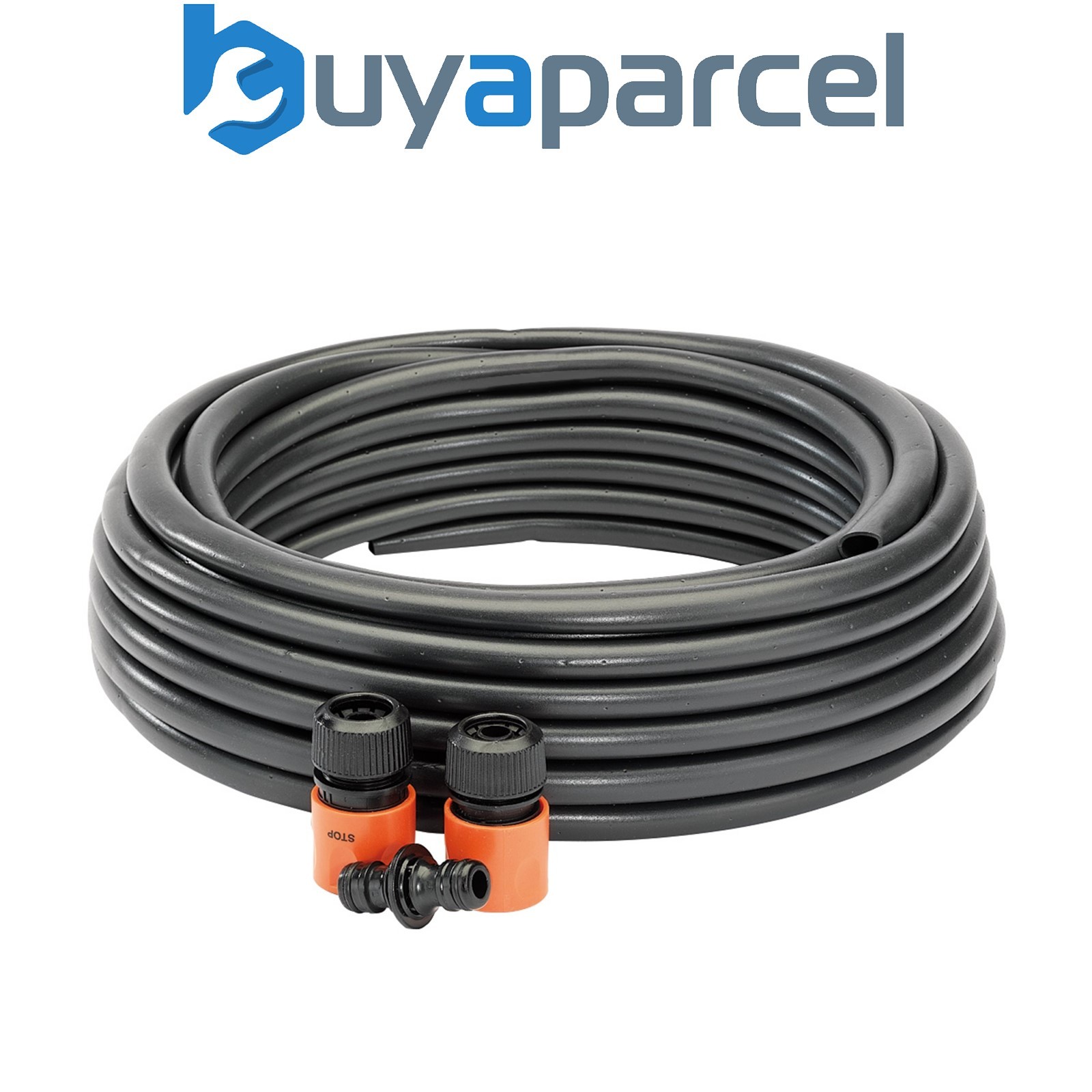 Draper 68261 Perforated Soaker Hose, 12mm Bore, 15m, Black