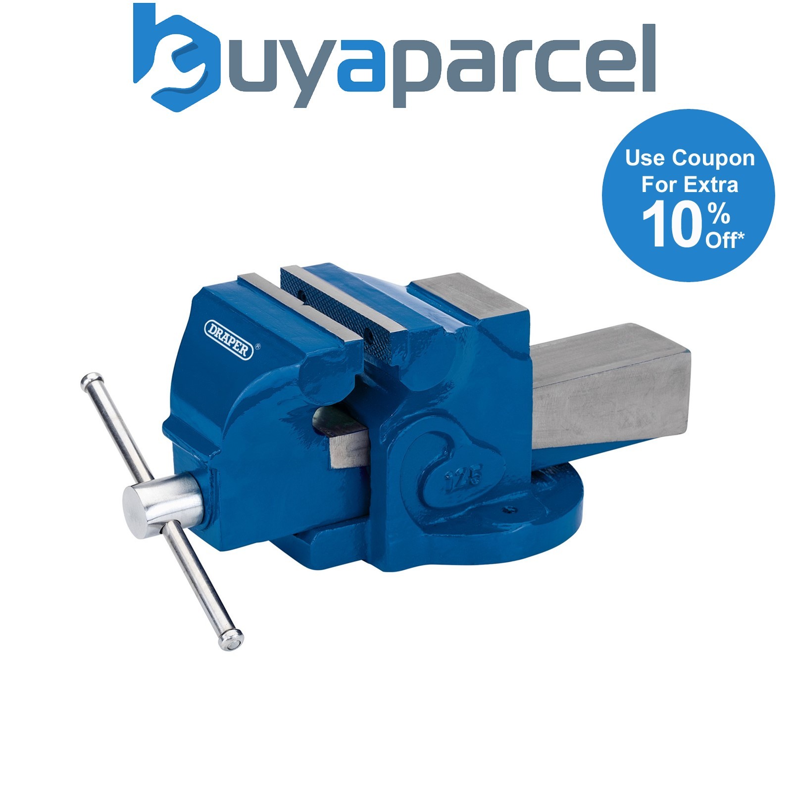 Draper 45231 Engineers Bench Vice, 125mm