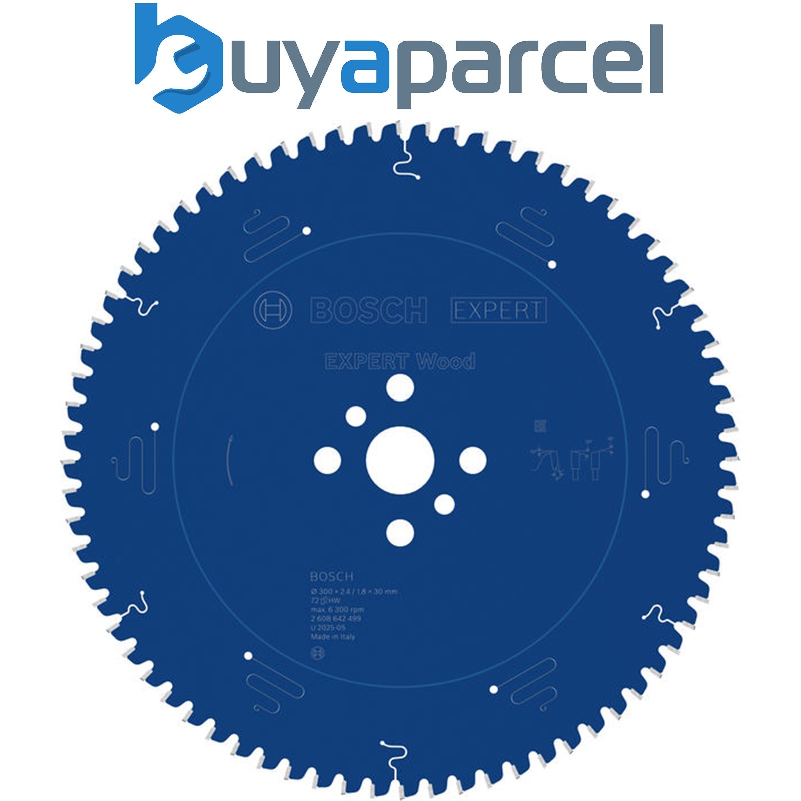 Bosch EXPERT Wood Circular Saw Blade 300 x 2.4/1.8 x 30 mm T72 2608642499