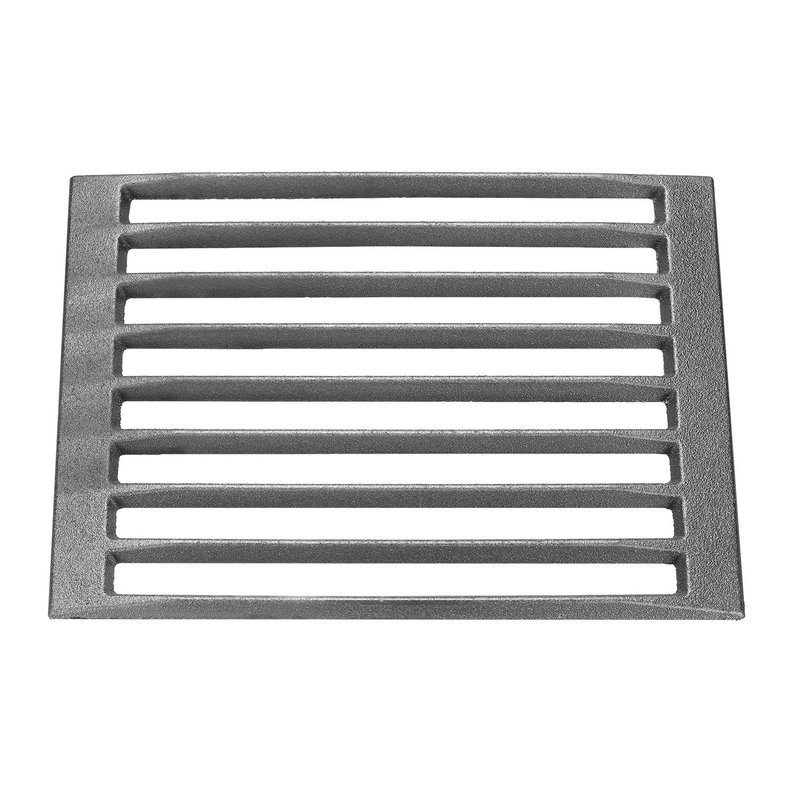 Rectangle Cast Iron Bottom Fire Grate 11" BBQ High Heat Charcoal Plate