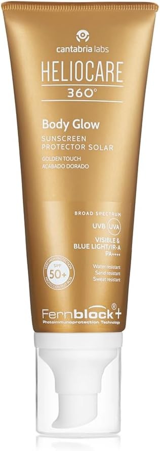 Heliocare 360º Body Glow SPF 50+.- High Photoprotection Body Glow, 100 ml