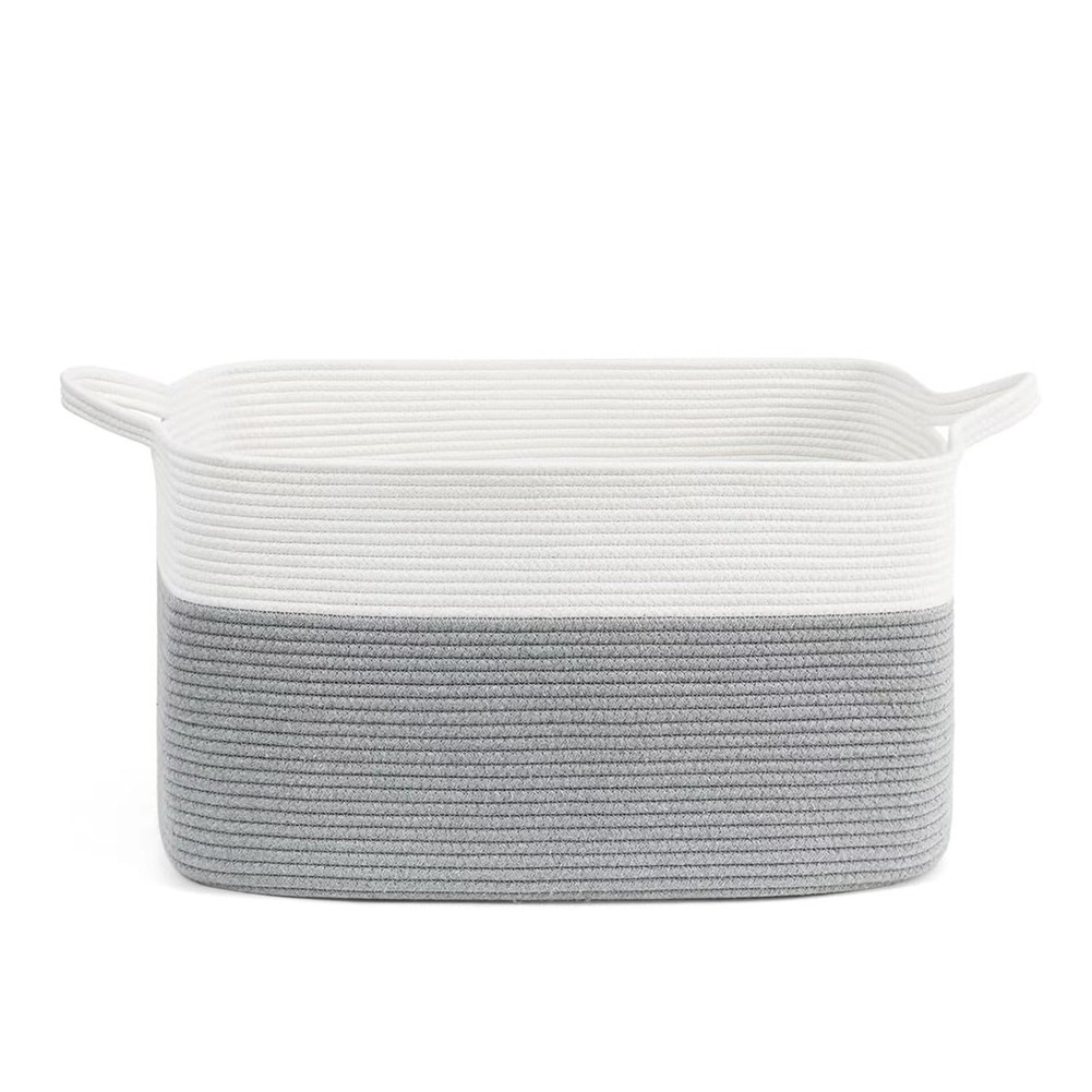 Laundry Basket,Blanket Basket for Living Room,Storage Basket, Toy Basket9359