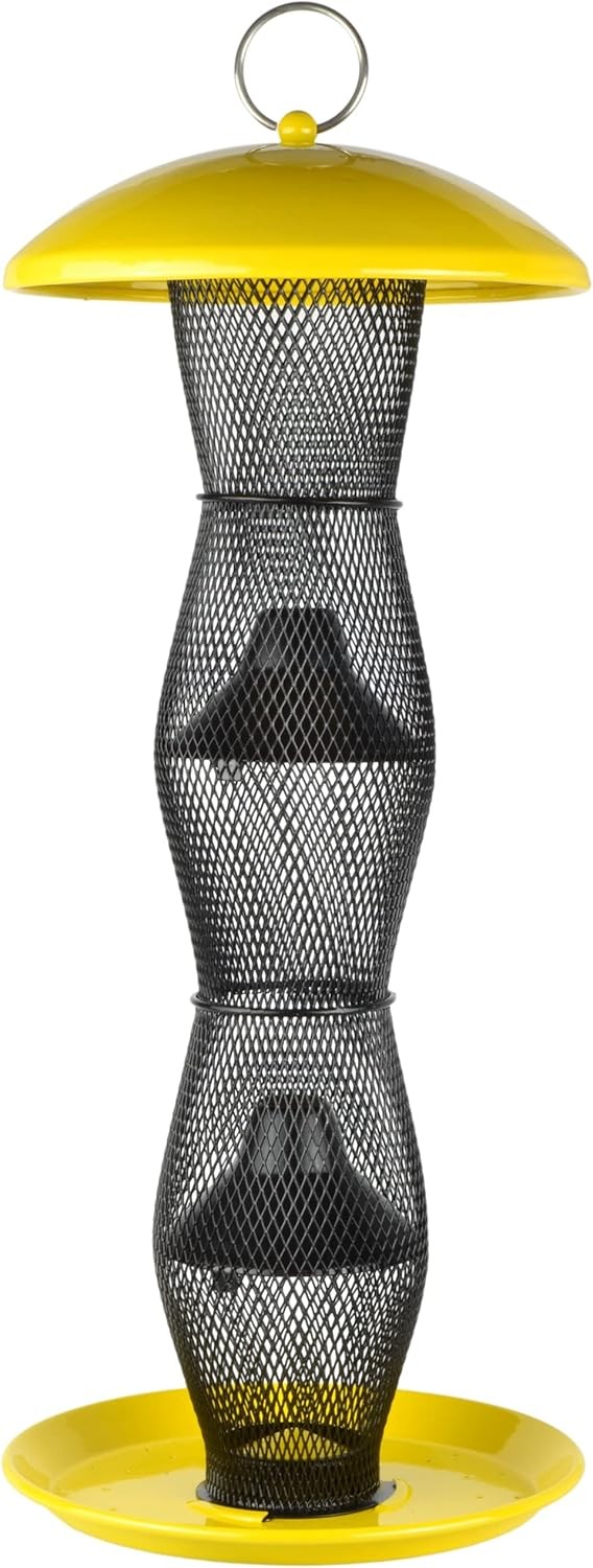 Supa Large Wild Bird Niger Seed Feeder With Tray Is Designed to Attract many di