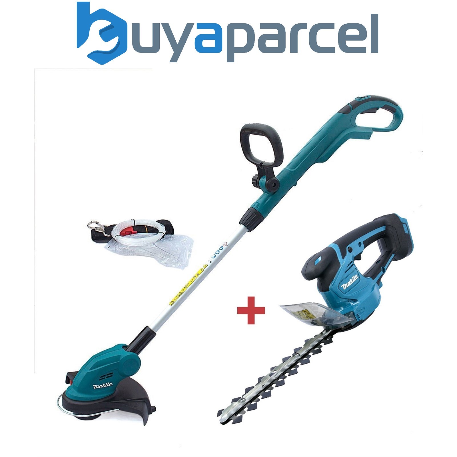 Makita DUR181Z LXT 18v LXT Cordless Grass Line Trimmer Strimmer + Hedge Cutter