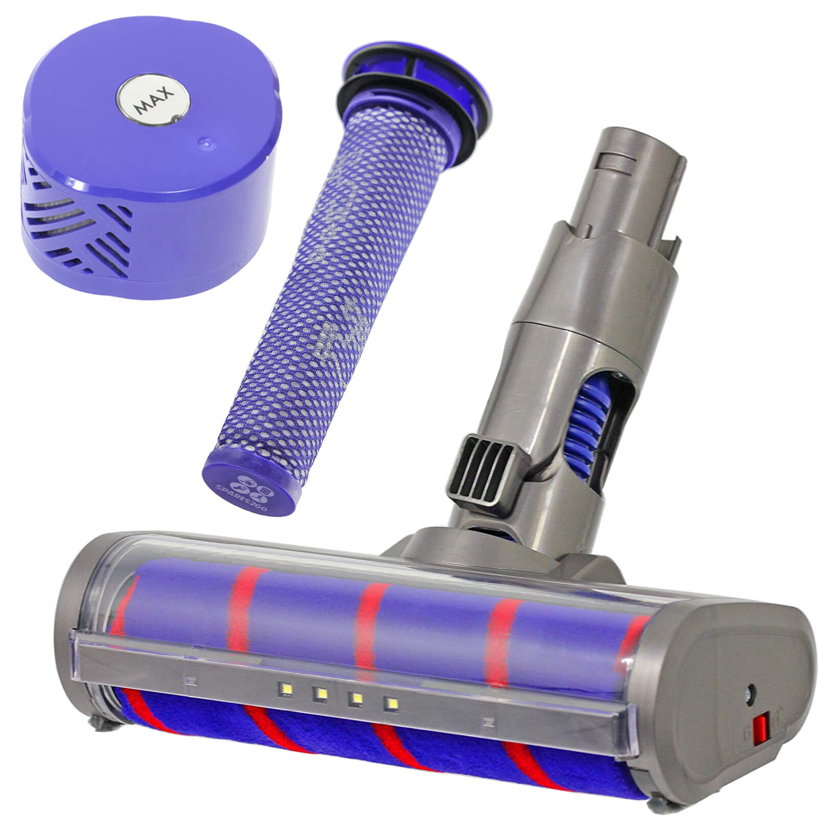Soft Roller Brush Head Pre Post Motor Filter for DYSON DC59 V6 Vacuum Cleaner