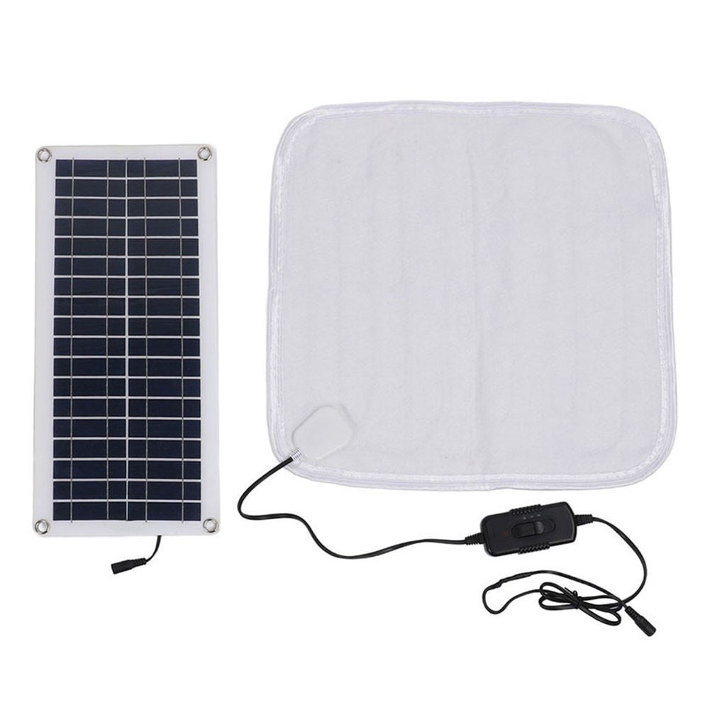 12V 50W Solar Heating Pad for Winter - Warm Foot Pad, Pet Heating Blanket,3568