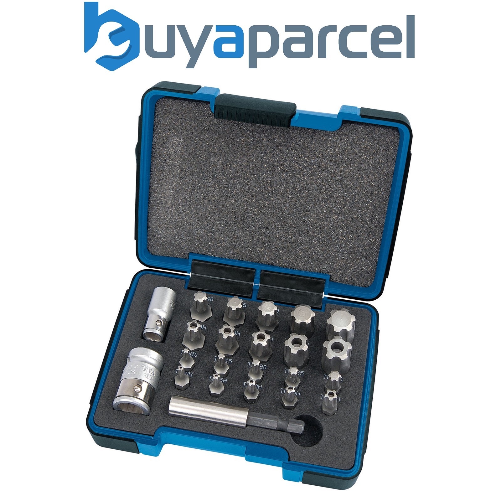 Draper 23241 Draper Expert TX-STAR 1/4, Plus Bit Set, 3/8" Sq. Dr. (23 Piece)