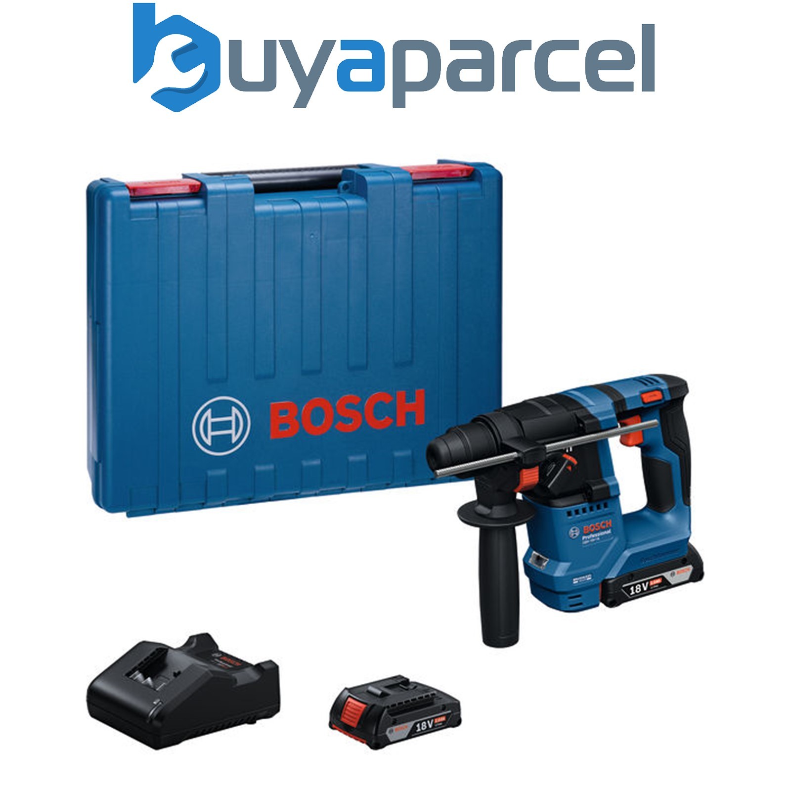 Bosch PRO Cordless Rotary Hammer with SDS plus GBH 18V-18 Carrying case 06119270