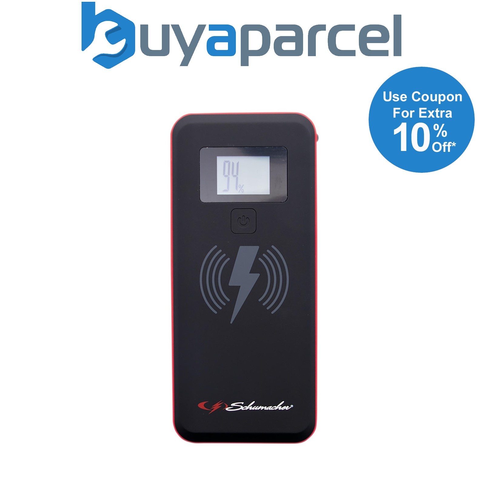 Draper 13751 Schumacher SL472 12V Lithium Booster and Power Bank with Wireless C