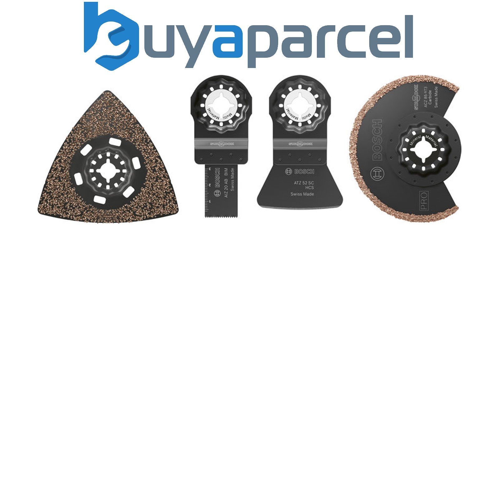 Bosch Reciprocating saw blade multifunction tool sets Tiling Set 4pcs 2608669127