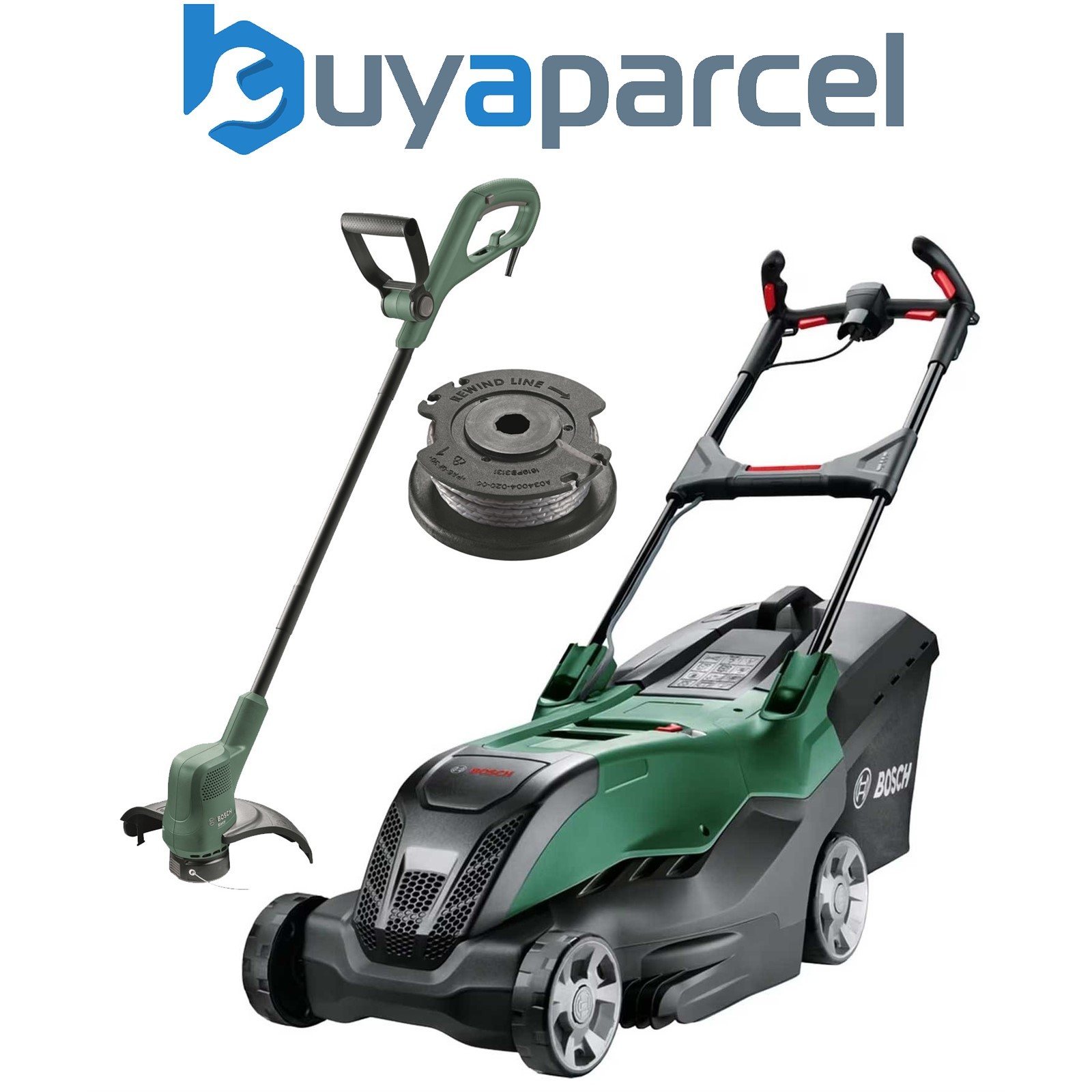 Bosch AdvancedRotak 40-650 Electric Rotary Lawnmower Rotak Mower 40cm & Trimmer