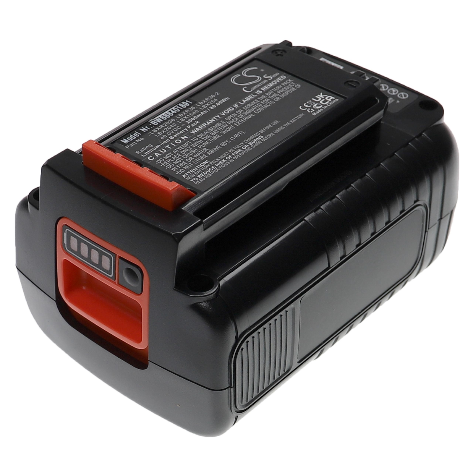 Battery for Black & Decker MST1024 LSWV36 LSWV3 LSW36B MST2118 TC220 2Ah 40V