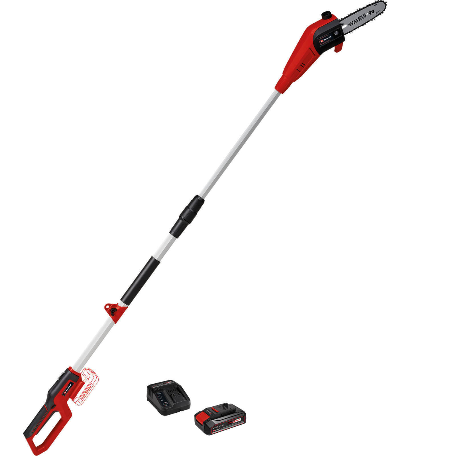 Einhell GC-LC 18/20 Li T 18v Cordless Pole Tree Pruner 200mm 1 x 2.5ah Li-ion