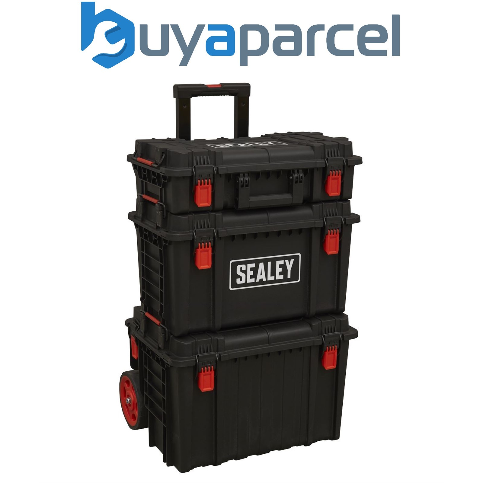 Sealey AP890 Heavy-Duty Mobile Storage System Set 3pc