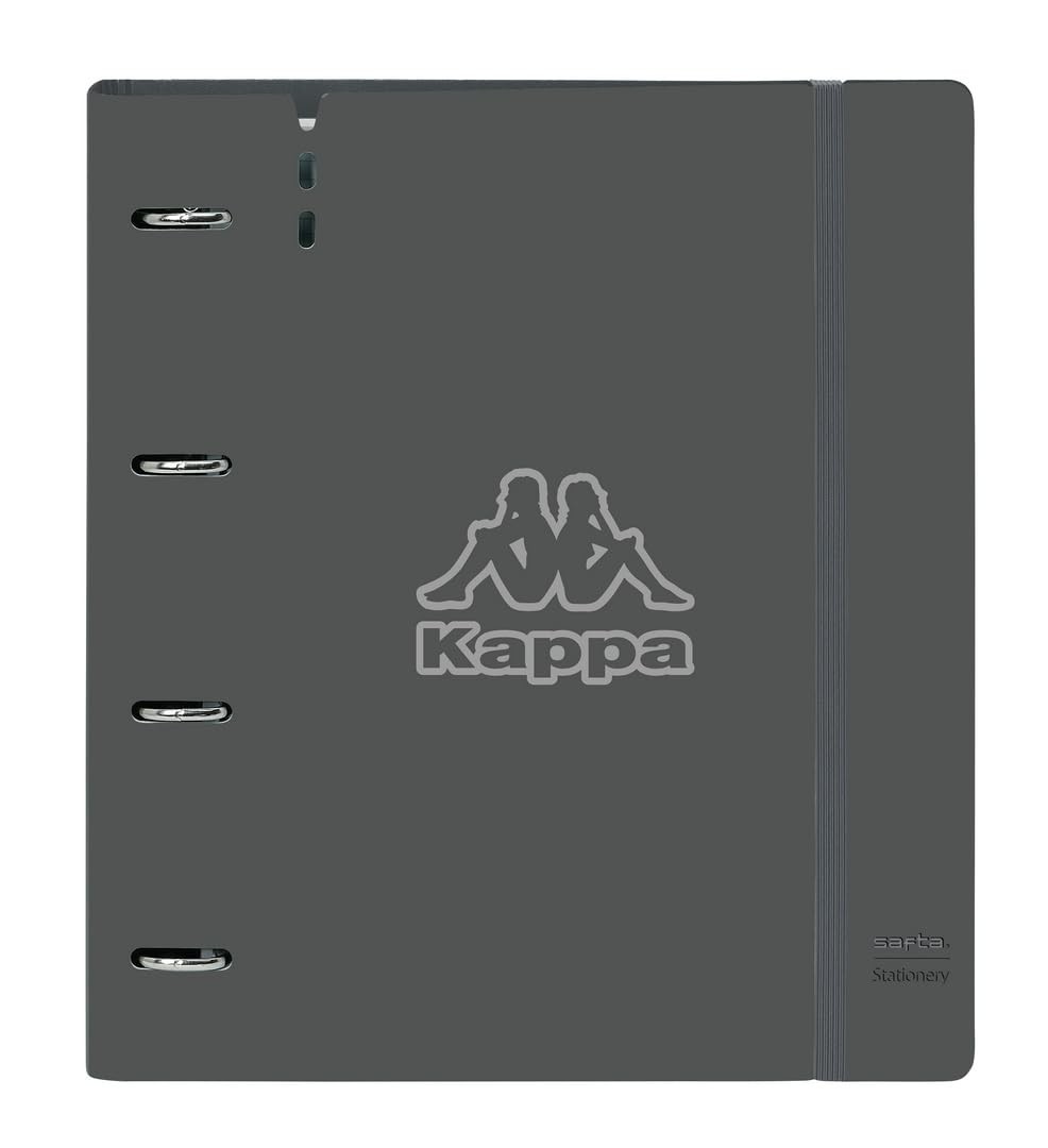 Safta Kappa Dark – Carpeblock with 4 Rings of 35 mm, with Refill, with 100 A4 Sh
