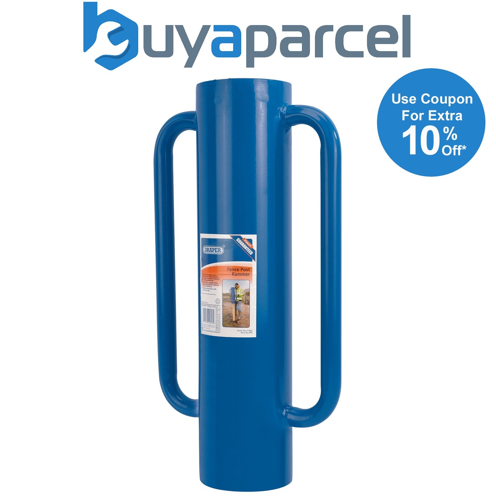 Draper 26479 Fence Post Rammer, 680mm