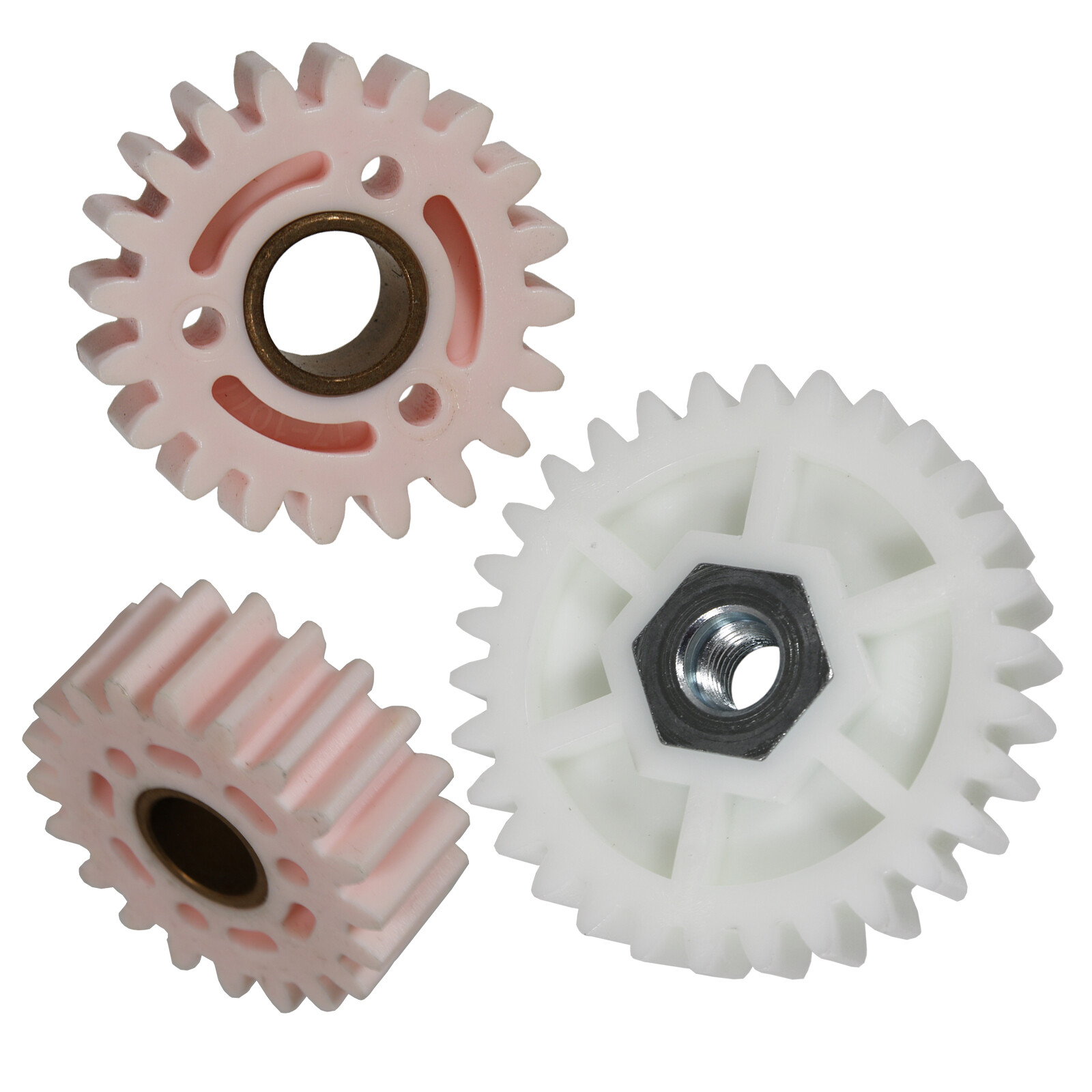 White + Pink Gear for QUALCAST 35S 43S Mower ATCO BALMORAL 14S 17S Gears