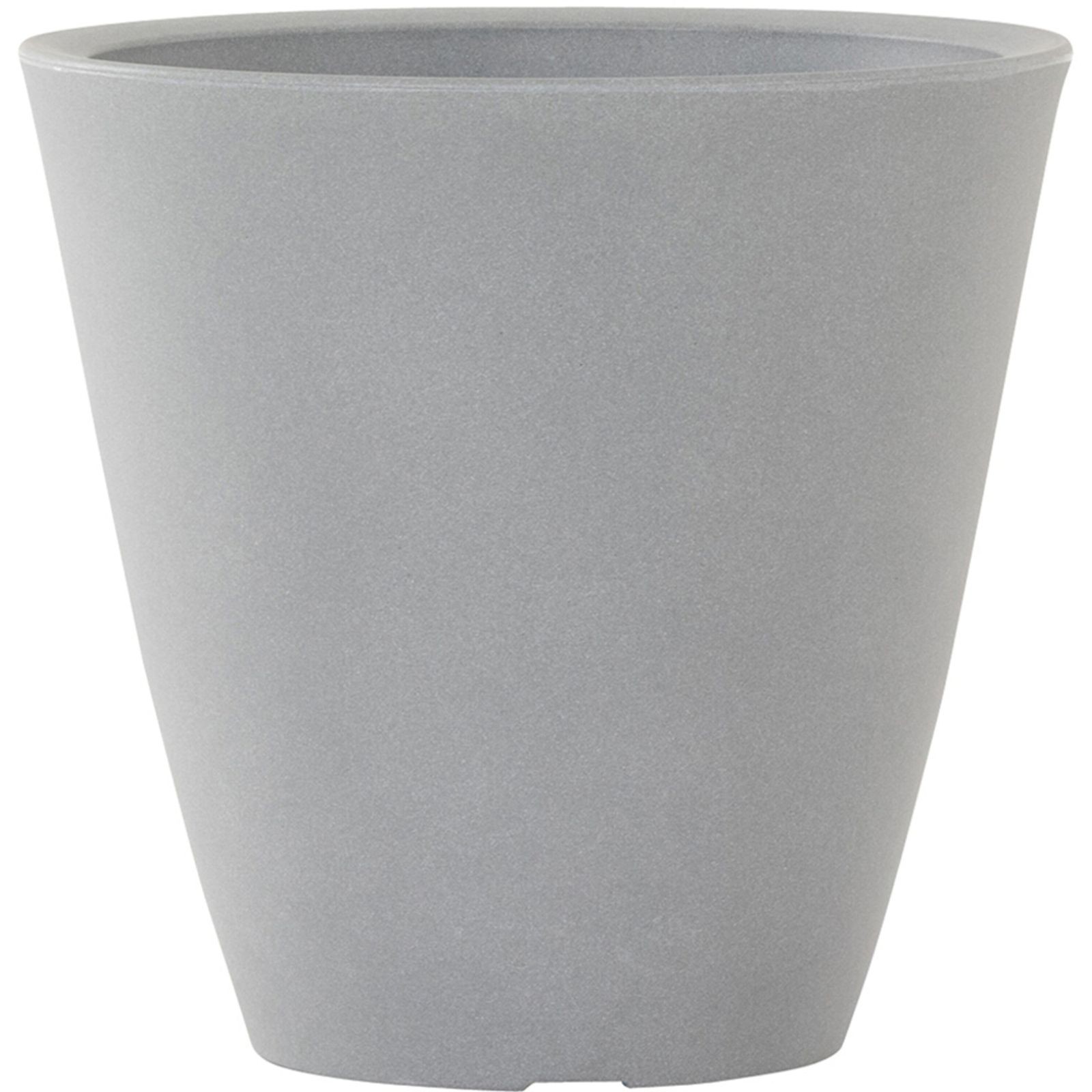 Planter Pot Flower Pot Plant Container BILBAO 50 Gray Ø 50 X 50 Cm