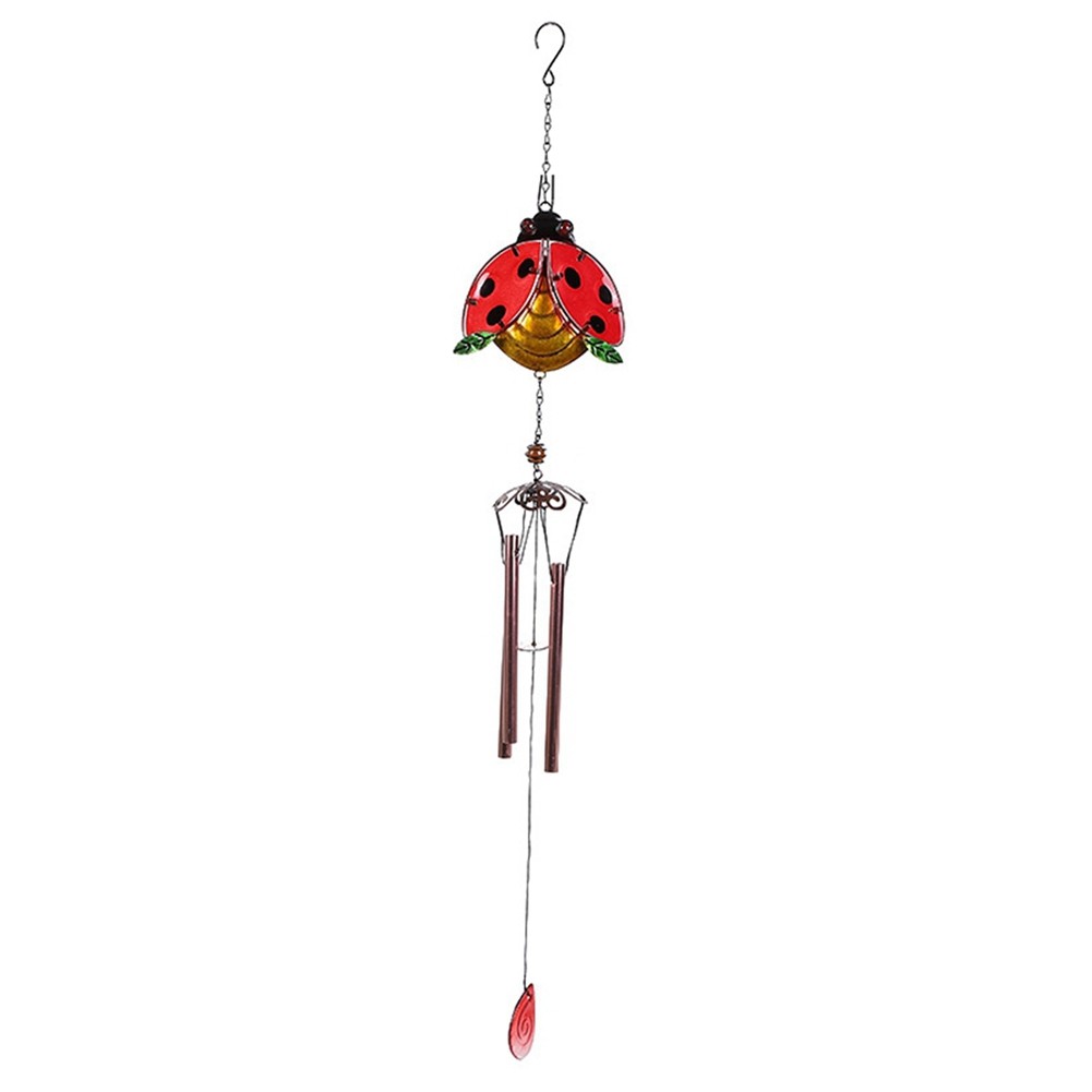 3X(Retro Metal Wind Bell Photography Props Handmade Hanging Wind Chimes9634
