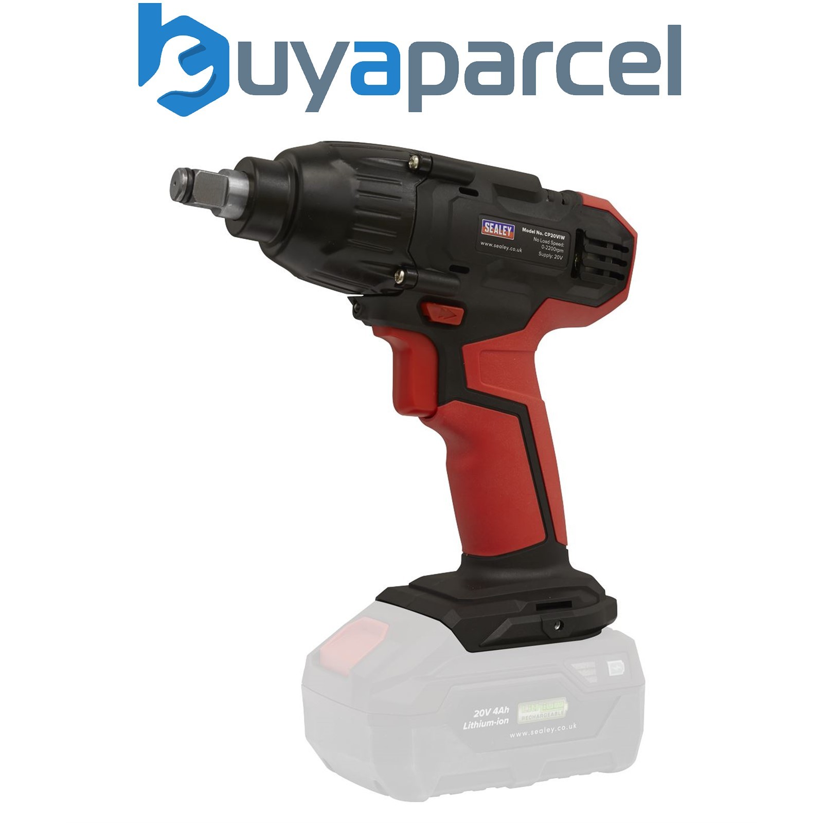Sealey CP20VIW SV20 Series 1/2"Sq Drive Impact Wrench 20V - Body Only