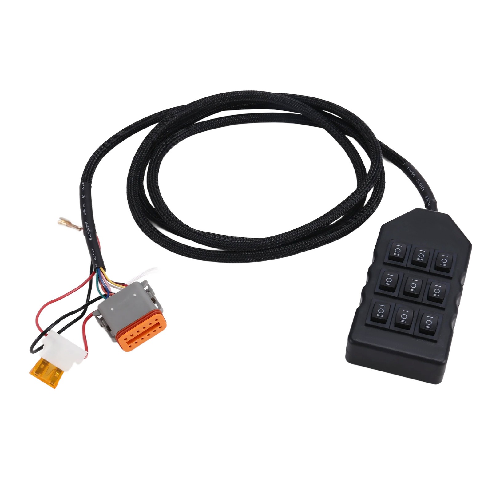 9 Button Handle Solenoid Controller 8-Corner Solenoid Remote Controller4442