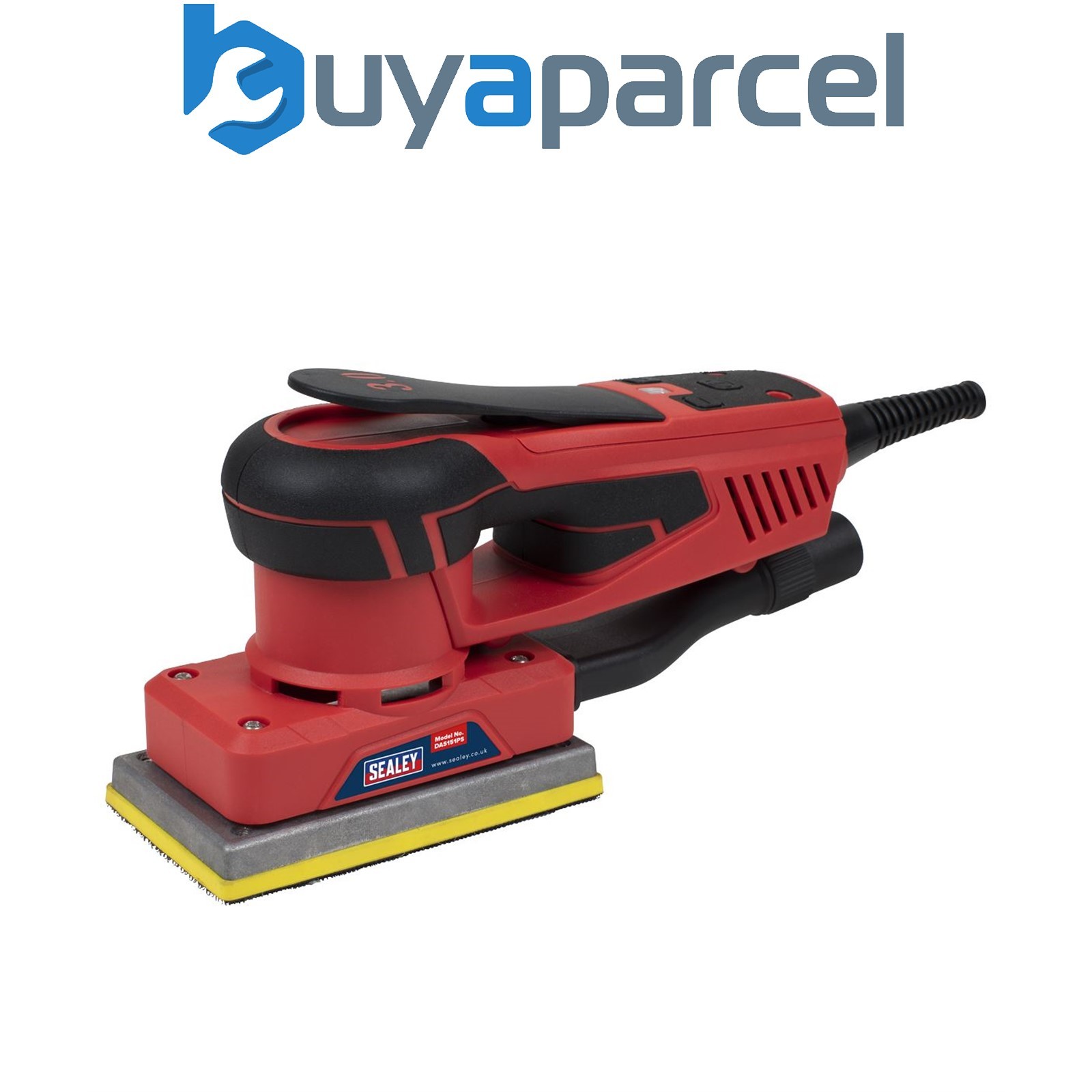 Sealey DAS151PS Variable Speed Brushless Dual Action Sander 80 x 133mm 350W