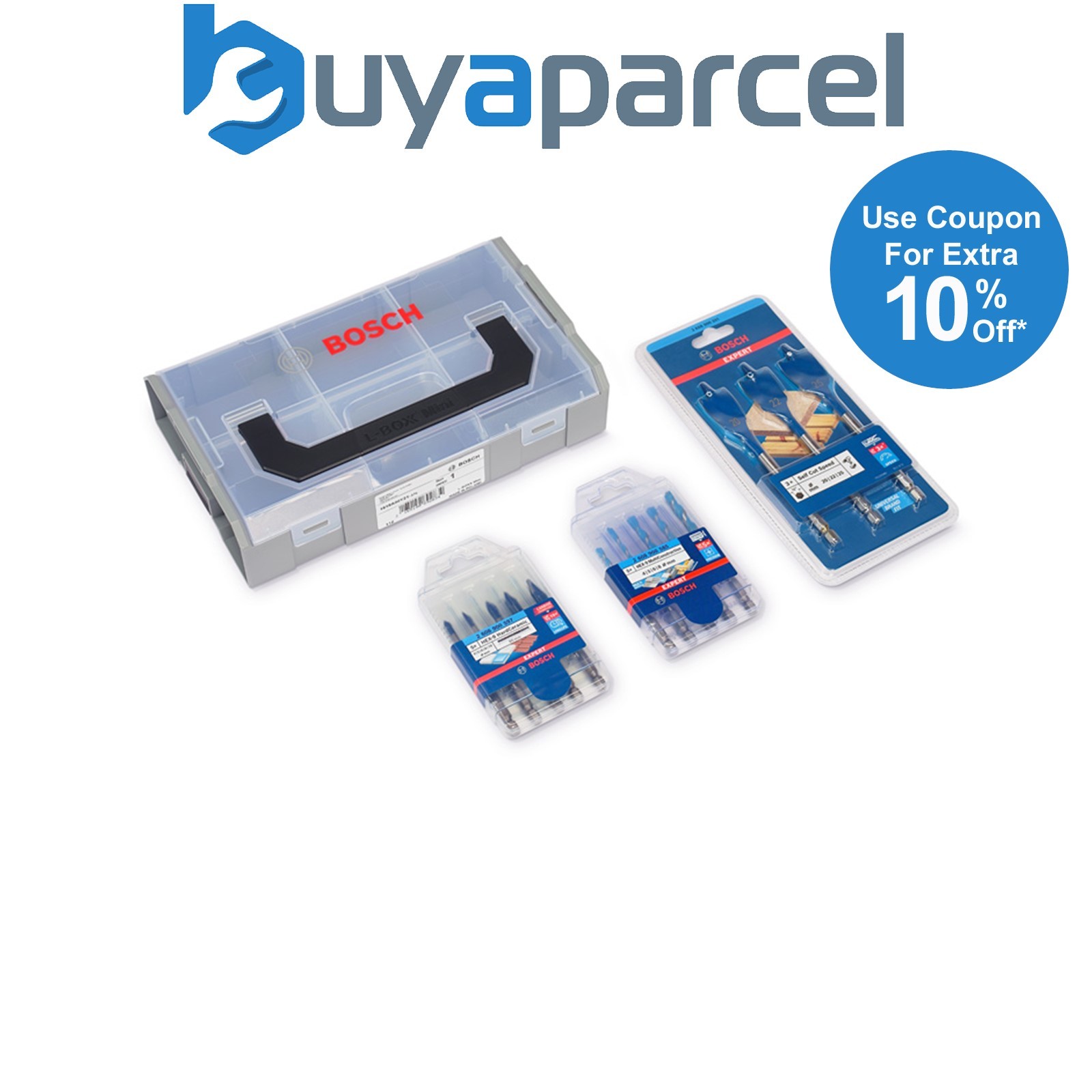 Bosch Master Promotions EXPERT Drilling Set in Mini L-BOXX 0615997645