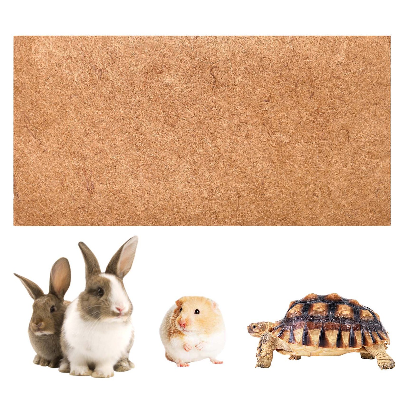 3X(Liner Bulk Roll 0.5Mx1M Flowerpot Mat Coconut Palm Carpet for Wall1038