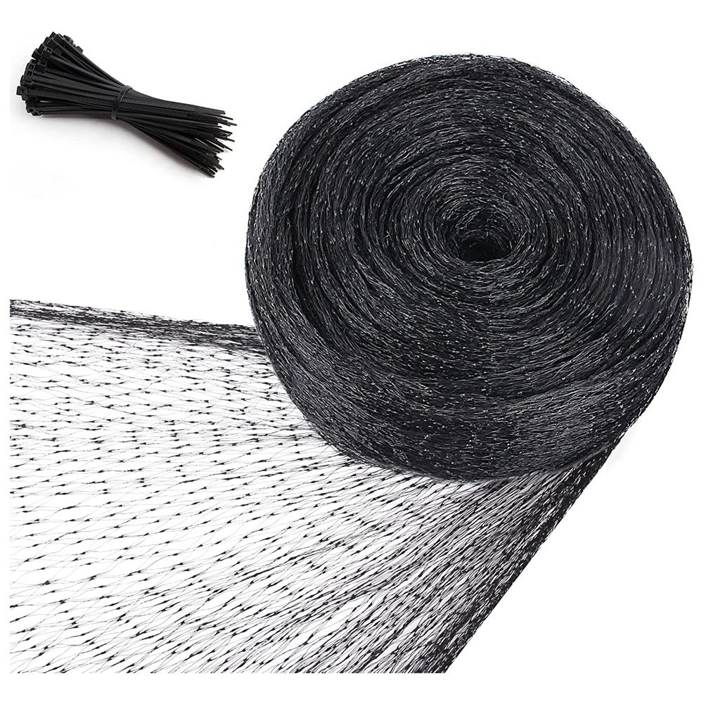 3X(4X10M Garden Netting for Garden , for Chicken Coop, Deer Fence Netting J1M8)